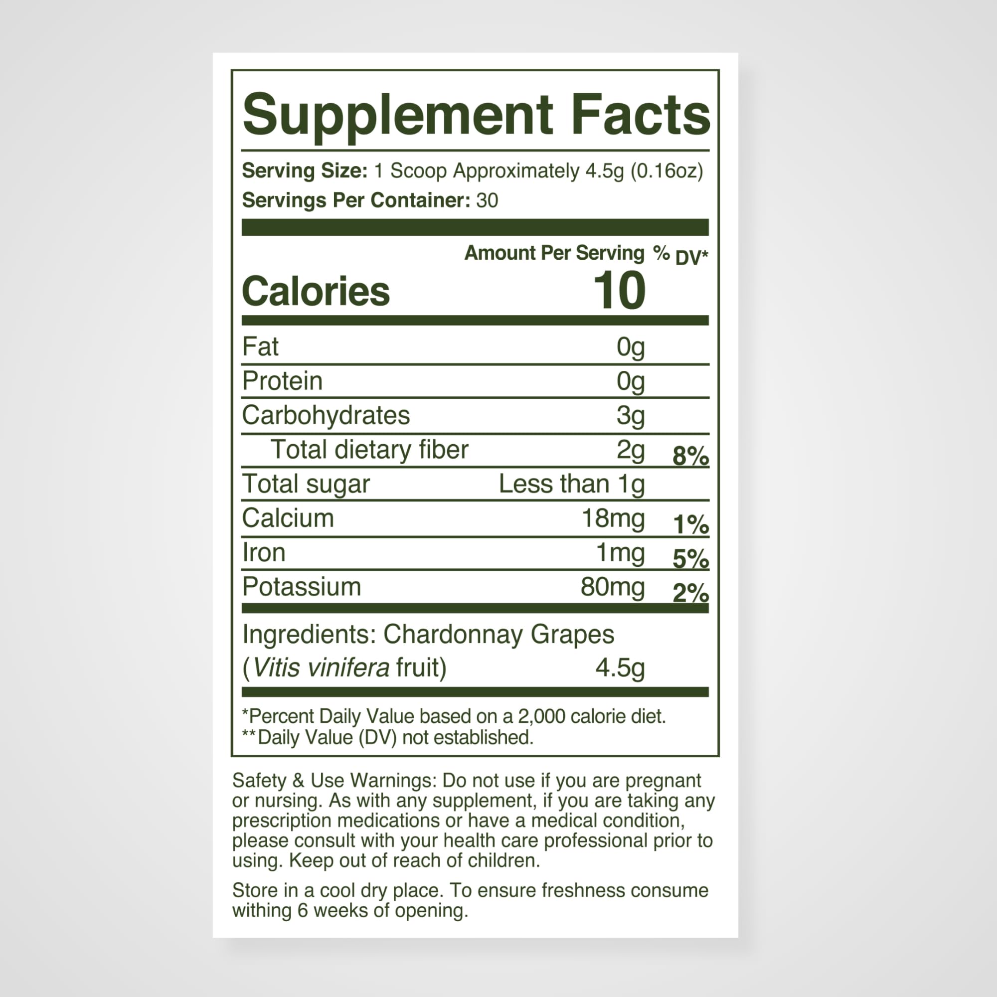 WellVine Premium Smart Prebiotic Gut Health Supplement Powder for Men & Women | Digestive Support & Gut Health With 100% Upcycled Chardonnay Grapes | Plant-Based WellVine buy supplements canada