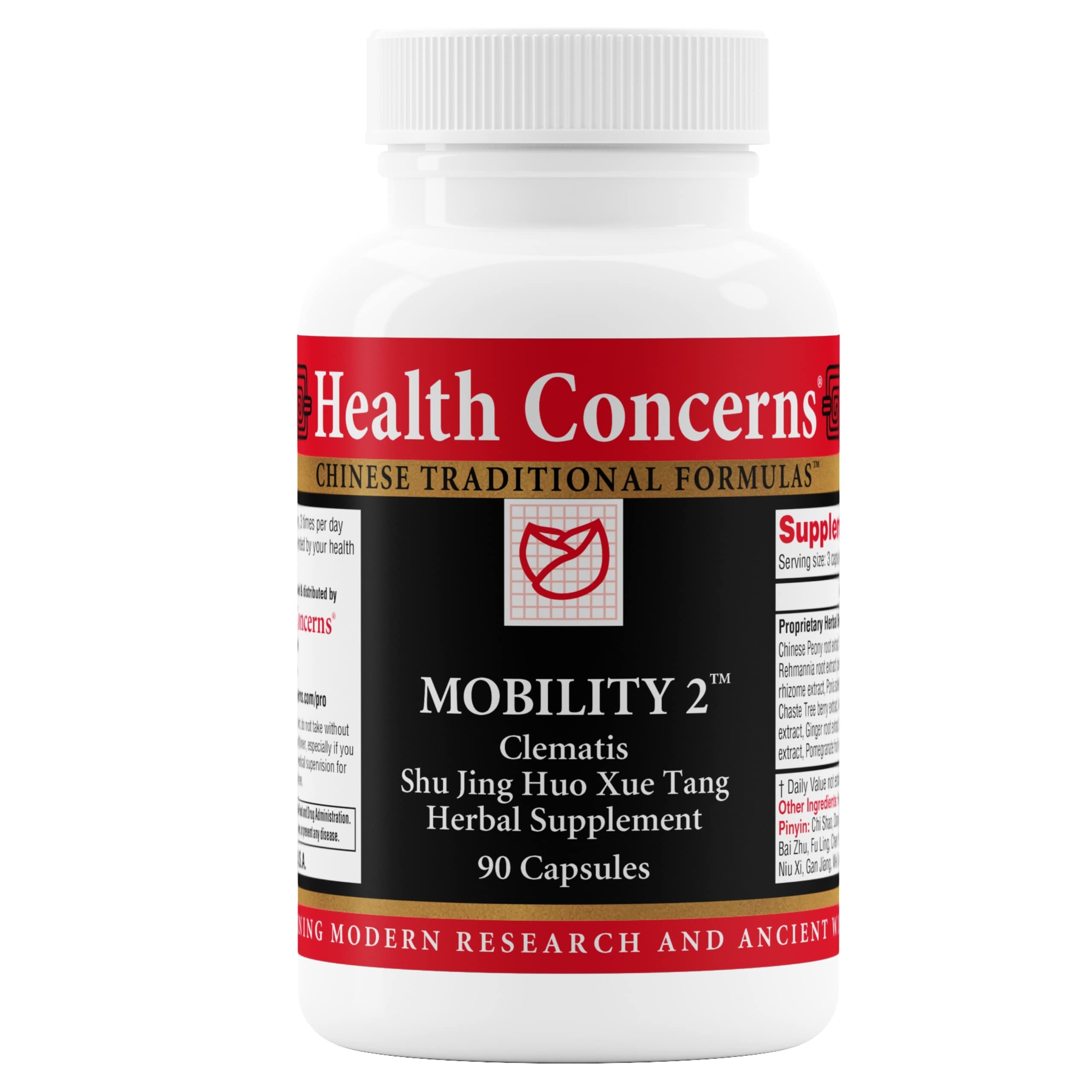 Health Concerns Mobility 2 – Joint Health Support Supplement for Men & Women – Chinese Herbal Circulation Support – Natural Joint & Muscle Aid – Herbal Extracts – 90 Capsules Health Concerns buy supplements canada