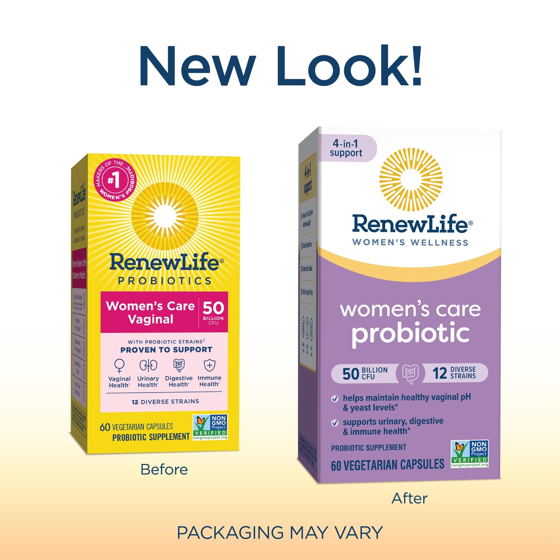 Renew Life Women's Probiotic Capsules, 50 Billion CFU Guaranteed, Supports Vaginal Renew Life buy supplements canada