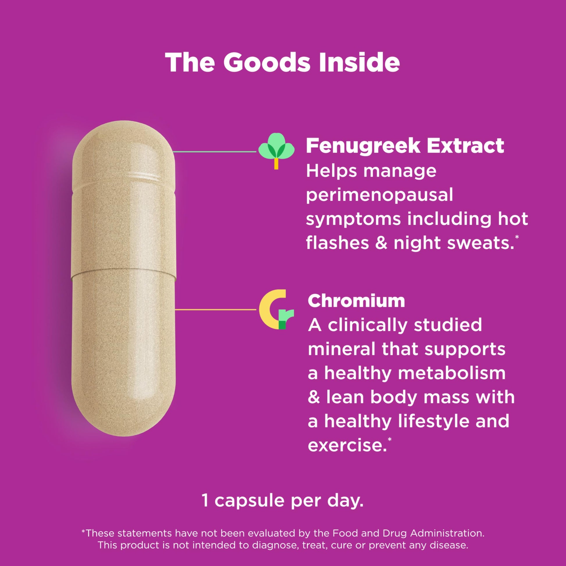 OLLY Balanced Perimeno Capsules, Supports Hormonal Balance, Mood & Metabolism During Perimenopause,* Fenugreek Extract, Chromium, 30 Day Supply - 30 Count OLLY buy supplements canada