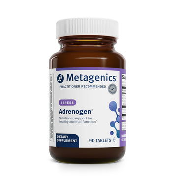 Metagenics Adrenogen - Adrenal Health with Raw Adrenal Concentrate, B Vitamins & PABA Supplement - Supports Hormone Balance, Energy & Nervous System Function* - Non-GMO, Gluten-Free - 90 Tablets Metagenics buy supplements canada