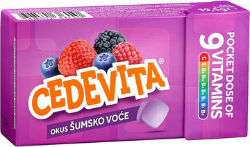 Cedevita Multivitamin Healthy and Sweet Candies - Pack of 8 (Forest Fruit) SORINA buy supplements canada