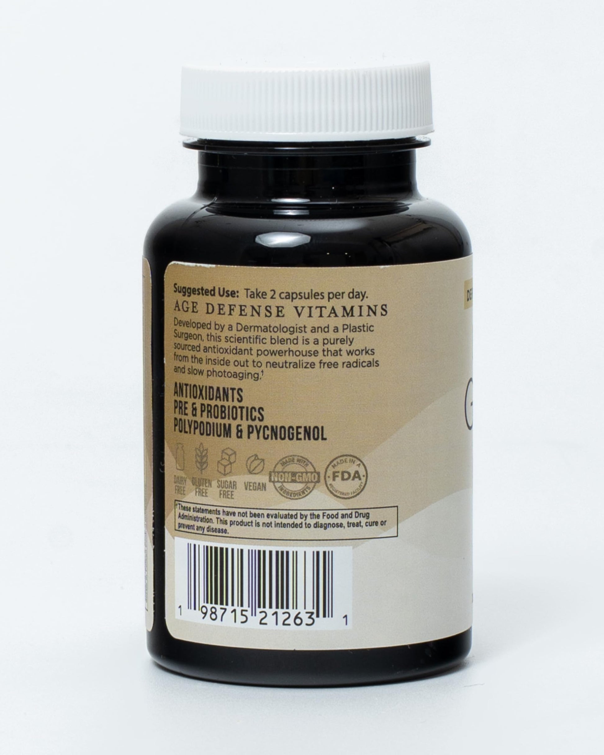 Inner Glow Age Defense Vitamins - Dermatologist and Plastic Surgeon Developed to Fight photoaging and Melasma, Polypodium Leucotomos Antioxidant Formula – Vegan, Gluten-Free – 60 Capsules Inner Glow buy supplements canada
