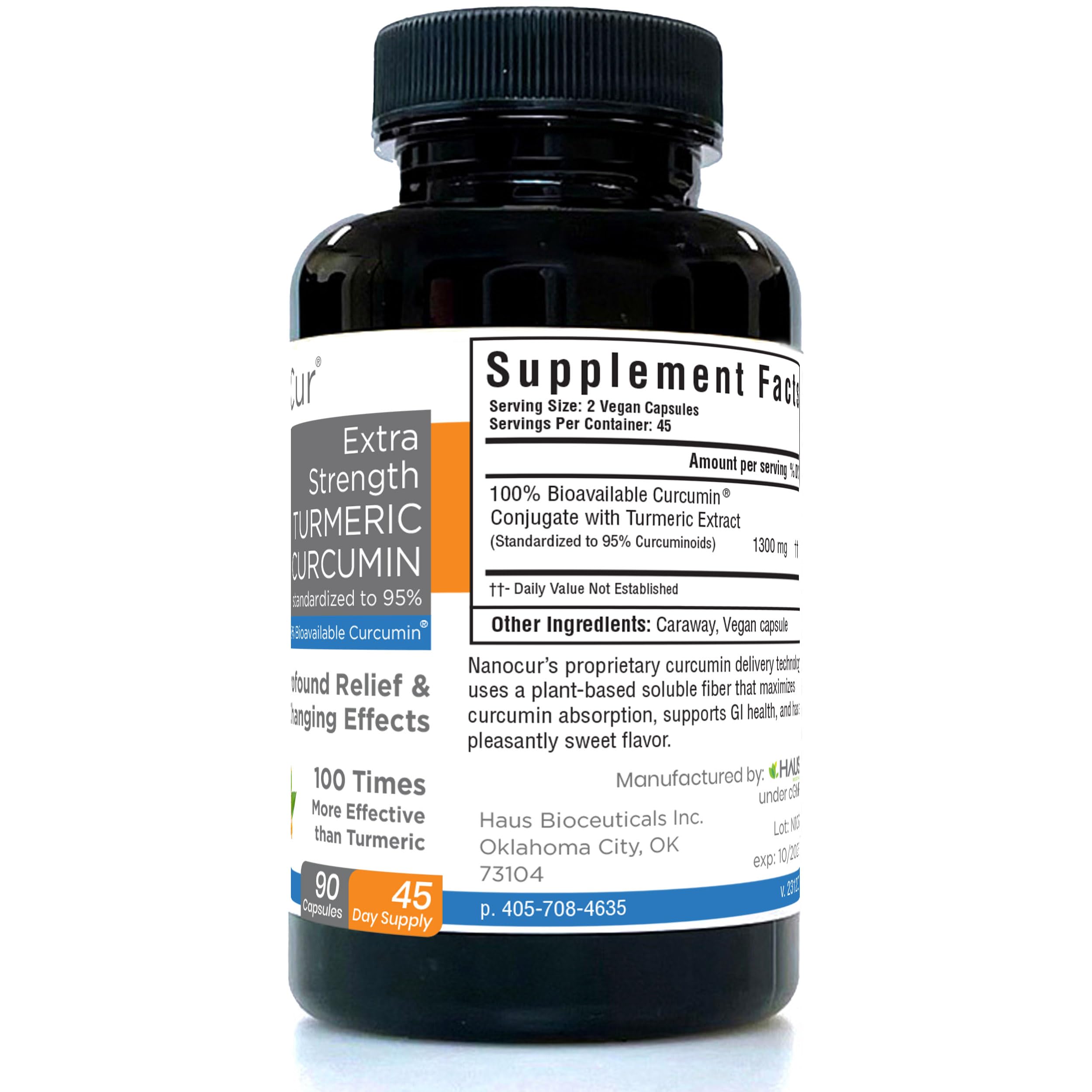 Nanocur Turmeric Curcumin - 100x More Active Than Turmeric, 170% More Active Than Nanocur buy supplements canada