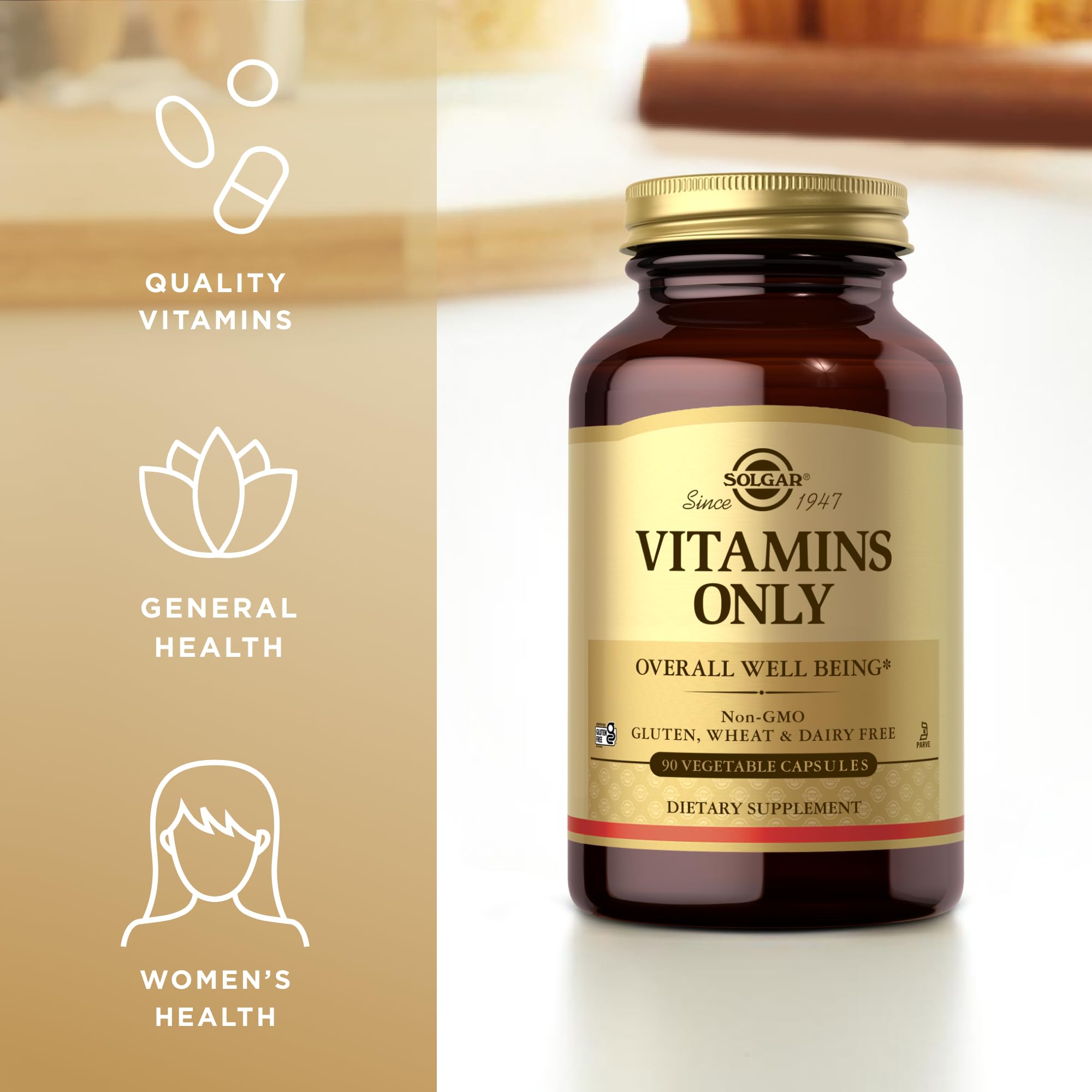 Solgar - Vitamins Only, 90 veggie caps Solgar buy supplements canada
