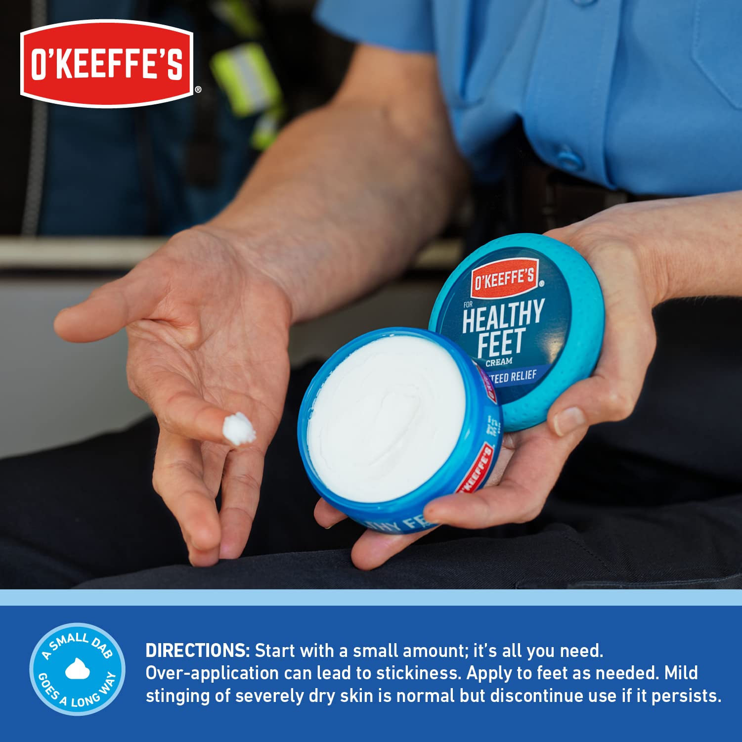 O'Keeffe's for Healthy Feet Foot Cream, Guaranteed Relief for Extremely Dry, Cracked Feet O'Keeffe's buy supplements canada