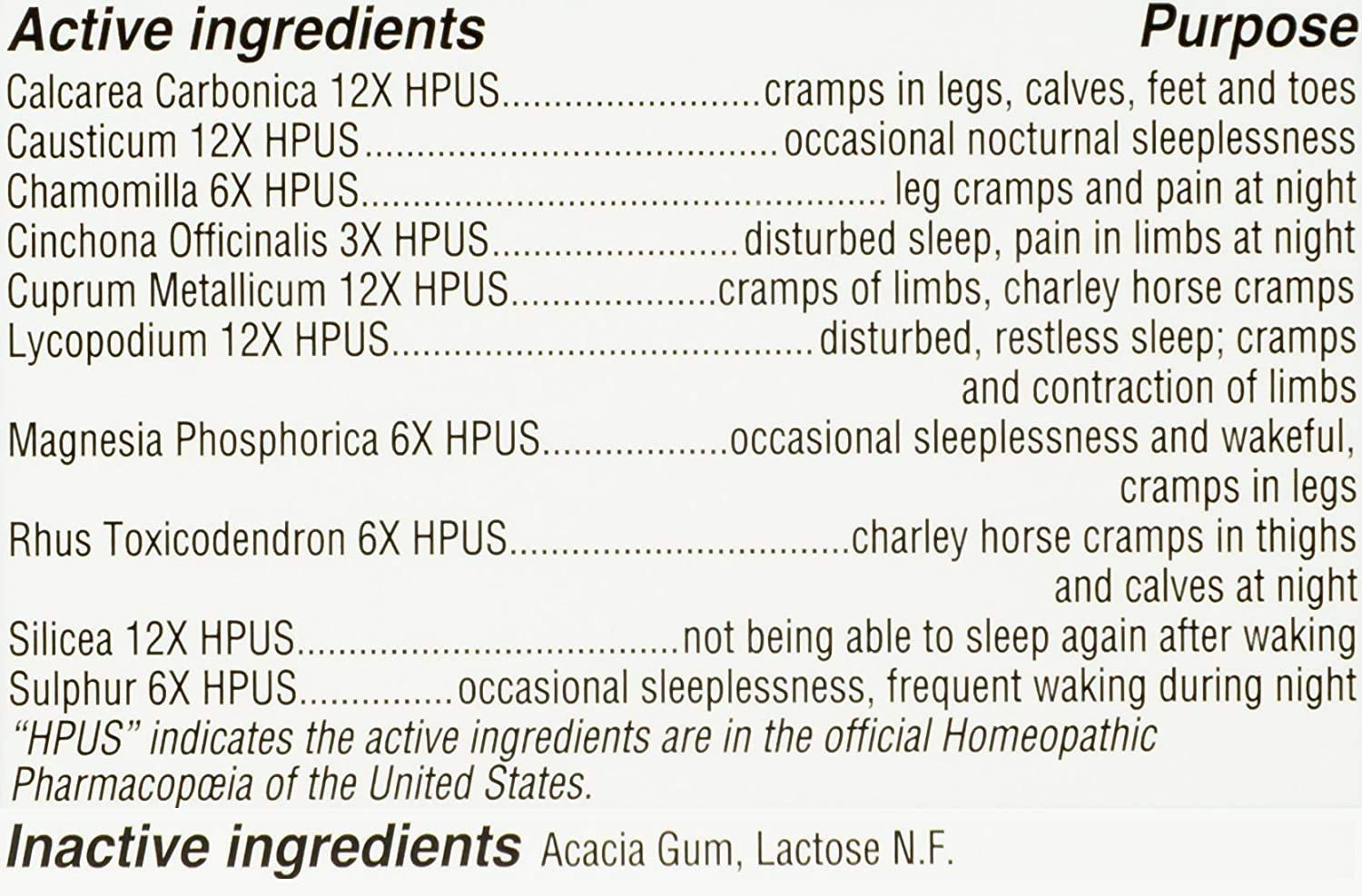 Hyland's Leg Cramps PM Tablets 50 ea 50 Count (Pack of 2) Hyland's buy supplements canada