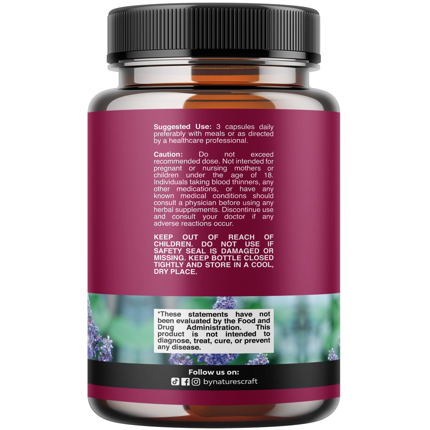 Complete Herbal Menopause Supplement for Women - Soy Free Female Hormone Balance Capsules for Night Sweats Hot Flashes & Mood Swings with Dong Quai, Chaste Berry & Black Cohosh Root - 75 Count Natures Craft buy supplements canada