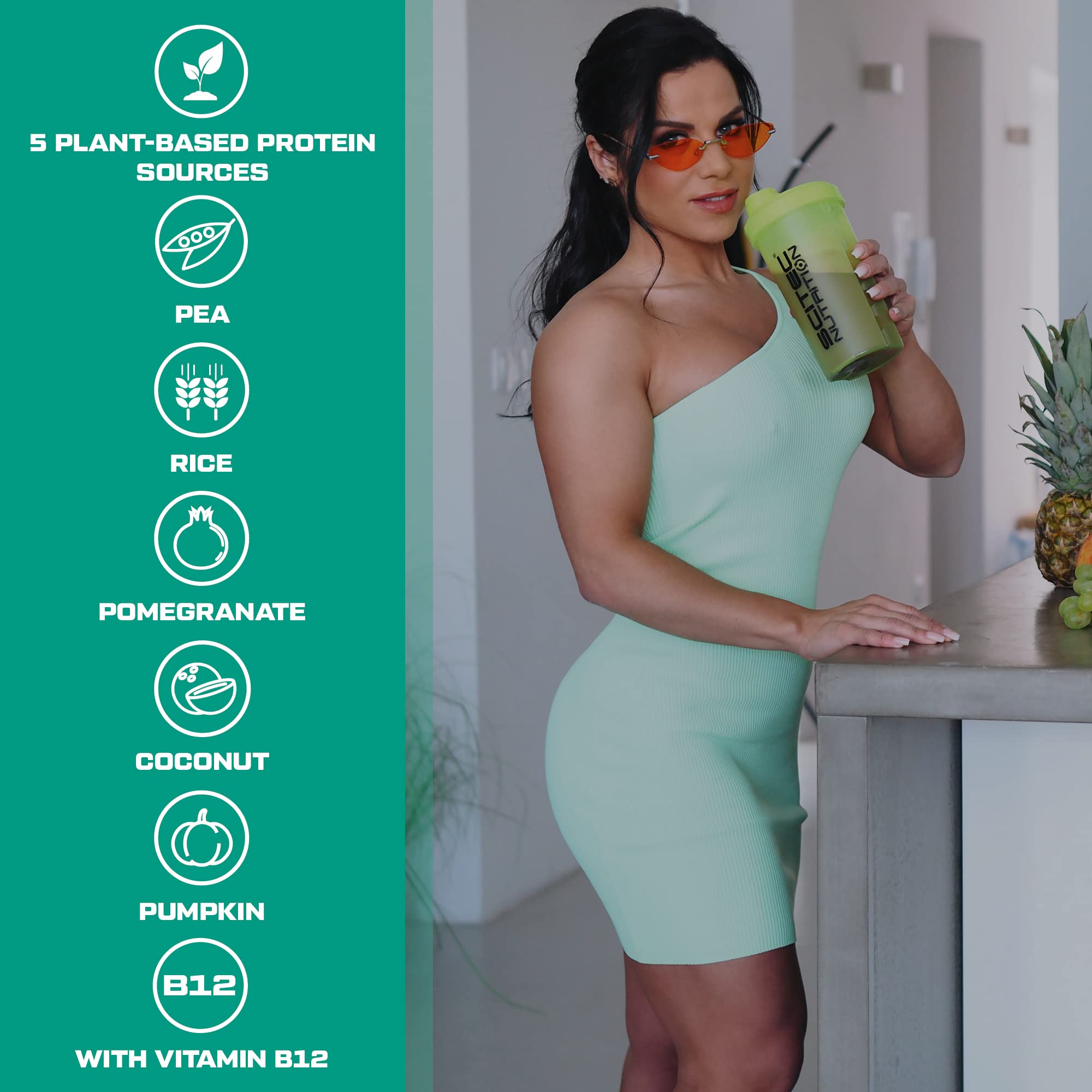 Scitec Nutrition 100% Vegan Protein – 5 Plant-Based Protein Sources – Fortified with Vitamin B12 Scitec Nutrition buy supplements canada