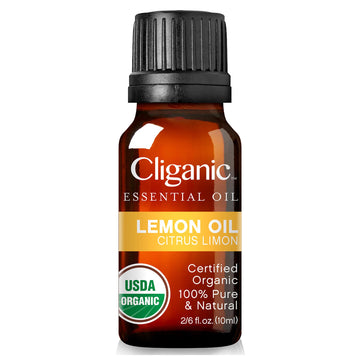Cliganic USDA Organic Lemon Essential Oil, 100% Pure & Natural | Undiluted Cliganic buy supplements canada