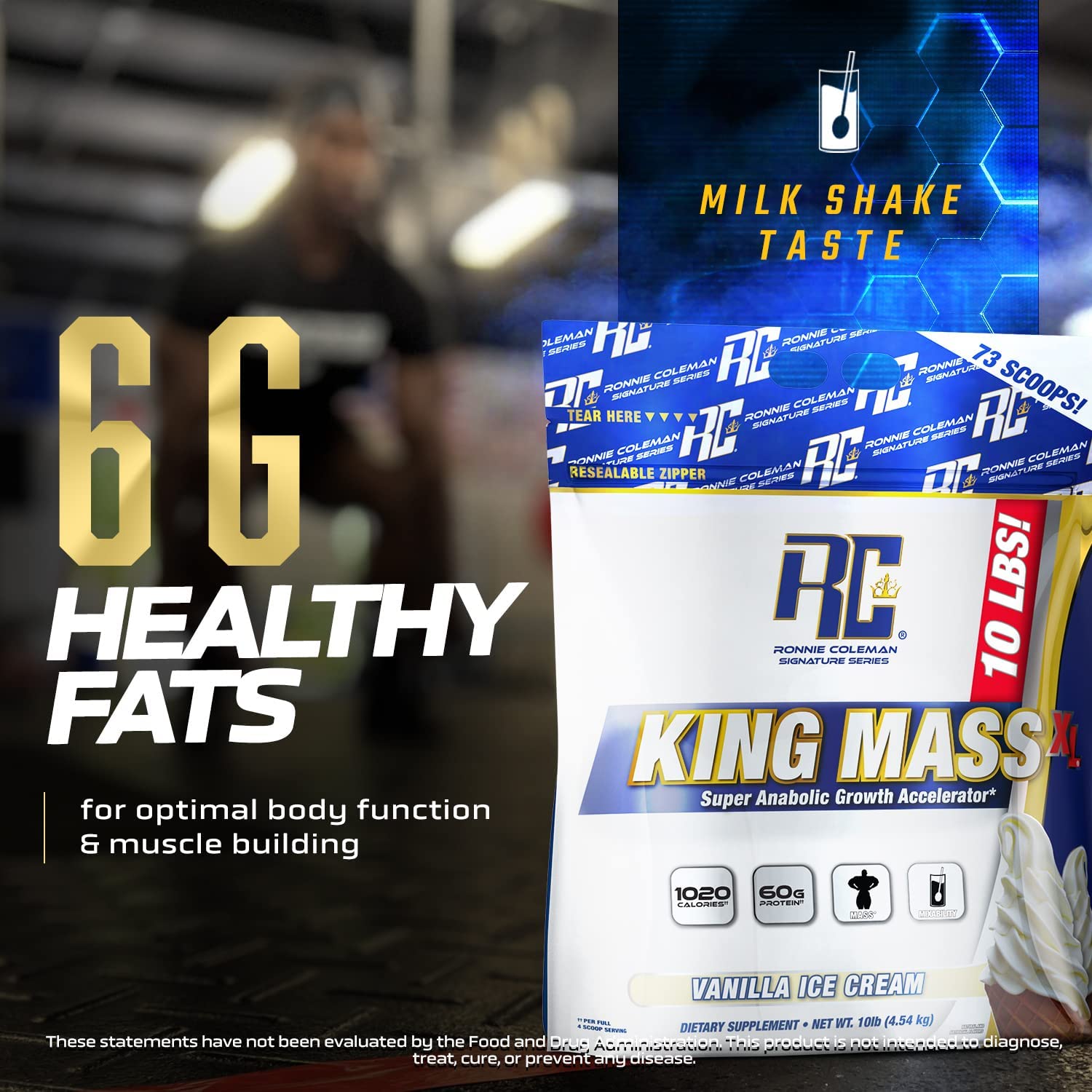 Ronnie Coleman Signature Series King Mass XL Mass Gainer Protein Powder, Muscle Ronnie Coleman Signature Series buy supplements canada
