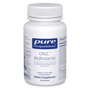 Pure Encapsulations O.N.E. Multivitamin - Once Daily Multivitamin with Antioxidant Complex Metafolin, CoQ10, and Lutein to Support Vision, Cognitive Function, and Cellular Health* - 30 Capsules Pure Encapsulations buy supplements canada