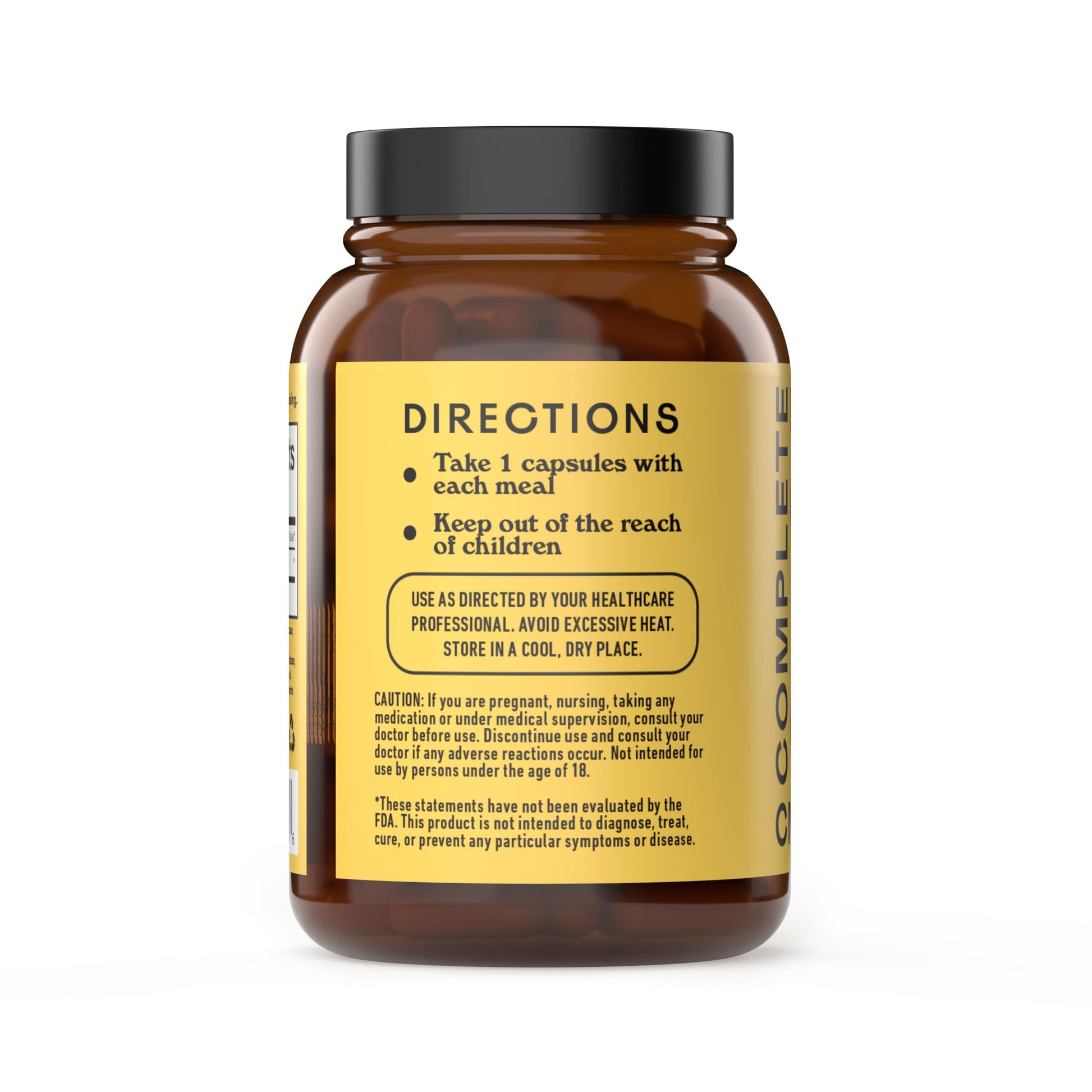 Complete Natural Products Digestive Enzyme Capsules, 550mg, 100ct | Plant-Based Formula Complete Natural Products buy supplements canada
