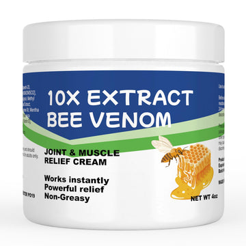 AEROMAXX Zealand Bee Venom Serum Treat Cream, Professional for Joint, Muscle, Bone, 24h Fast Release, Effective Soothing for Back, Neck, Hand, Foot, Knee, Muscle, Shoulder, Hip, Nerve, Vitamin B6 AEROMAXX buy supplements canada