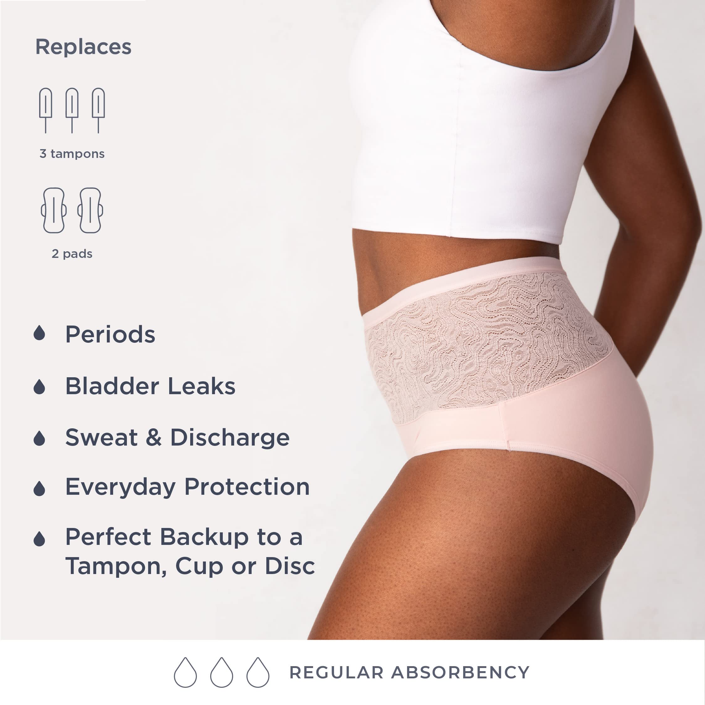 saalt Reusable Period Underwear - Comfortable, Thin, and Keeps You Dry from All Leaks saalt buy supplements canada