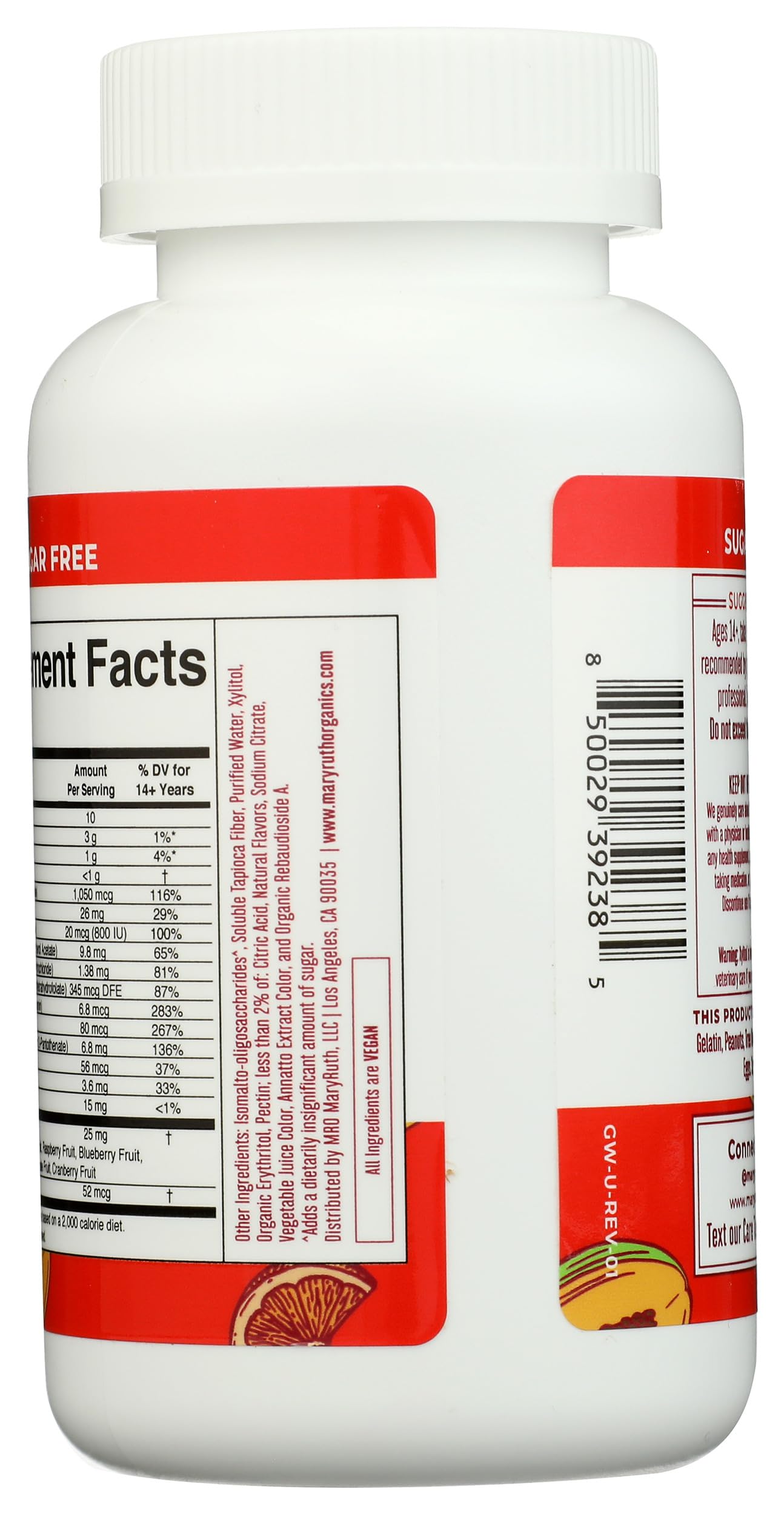 MaryRuth's Multivitamin Gummies for Men | Vitamin A, C, D, E, B6, B12, Biotin, Zinc | Energy Metabolism | Immunity | Bone Health | Cellular Health | Vegan | Non-GMO | Gluten & Sugar Free | 60 Count MARYRUTH'S buy supplements canada