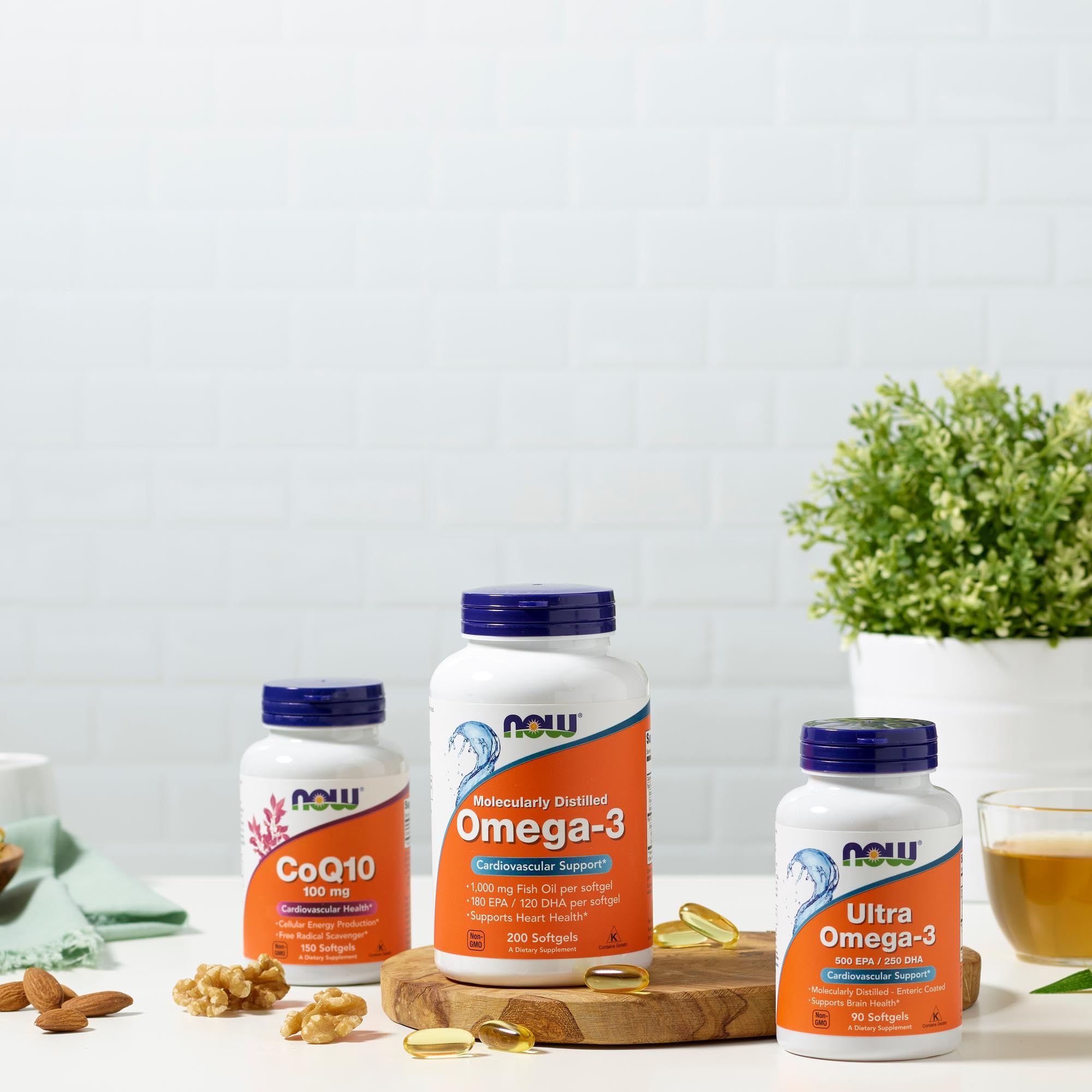 NOW Foods Supplements, Omega-3 180 EPA / 120 DHA, Molecularly Distilled, Cardiovascular Support*, 200 Softgels NOW Foods buy supplements canada