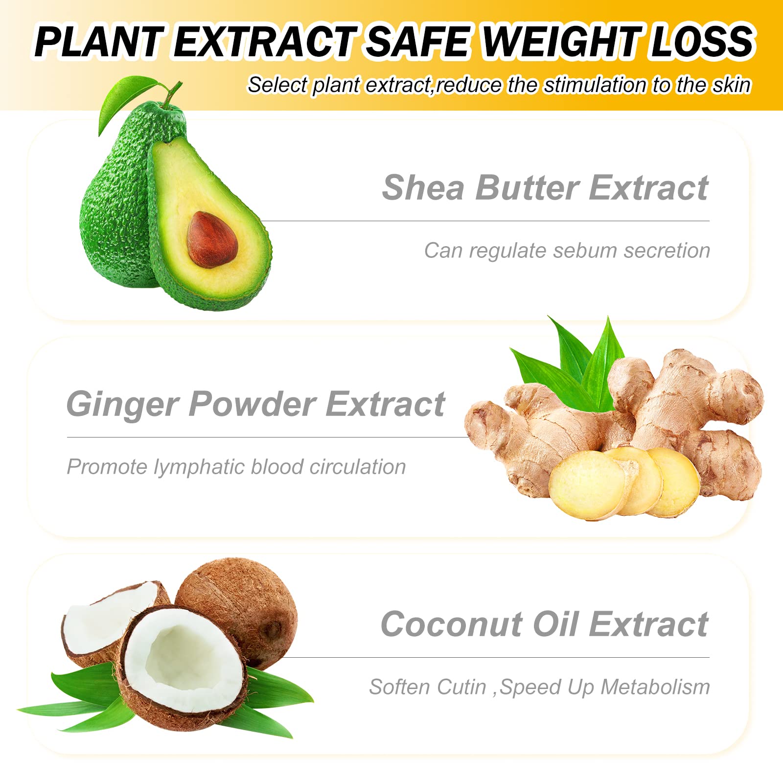 VOGSIG Anti Cellulite Slimming Cream Gel, Hot Cream, Ginger Fat Burning Weight Loss Full VOGSIG buy supplements canada