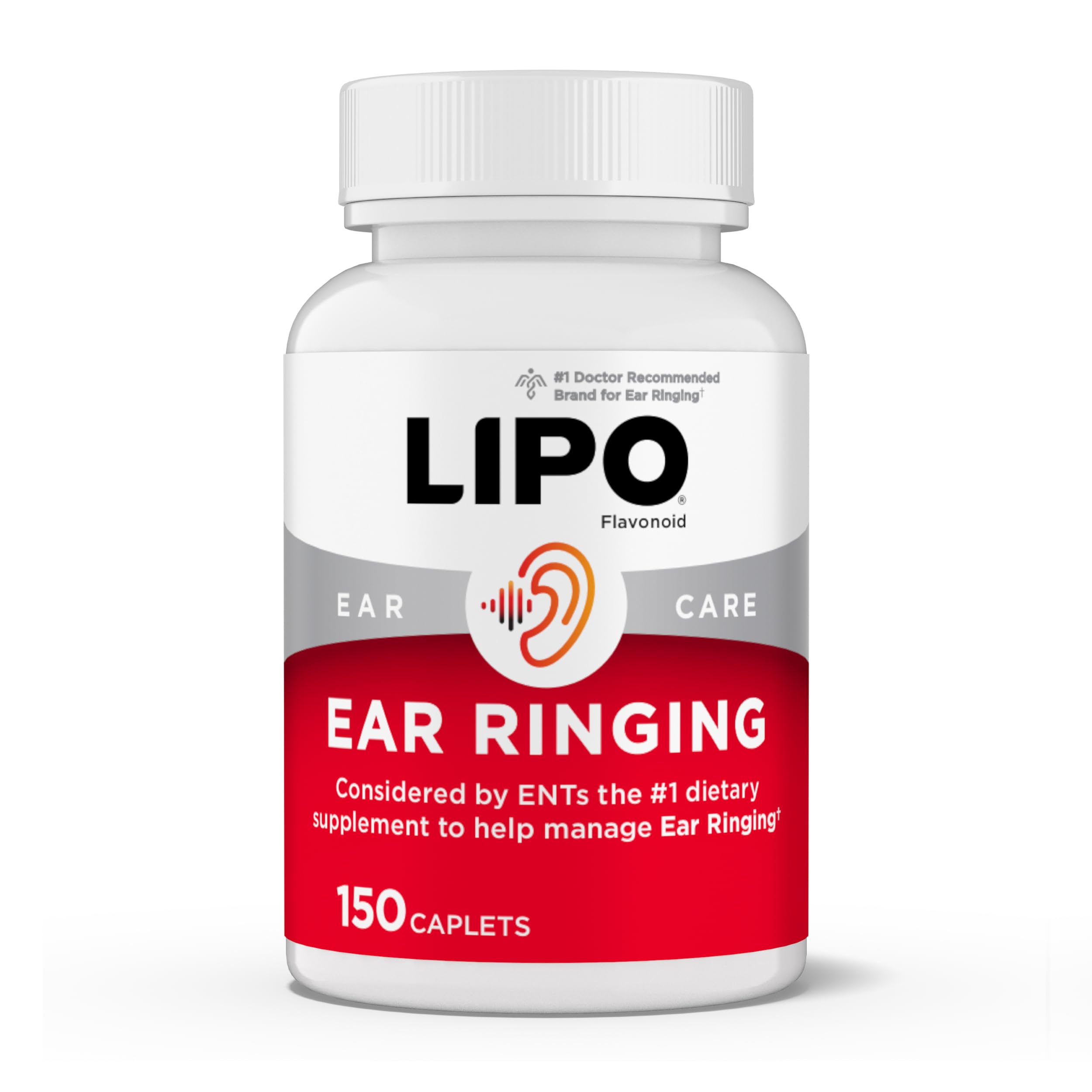 Lipo-Flavonoid Ear Ringing - Doctor-Recommended for Ringing Ears - Clinically Proven Lemon Bioflavonoid Complex with Vitamins C, B1, B2, B6, B12 Lipo-Flavonoid buy supplements canada
