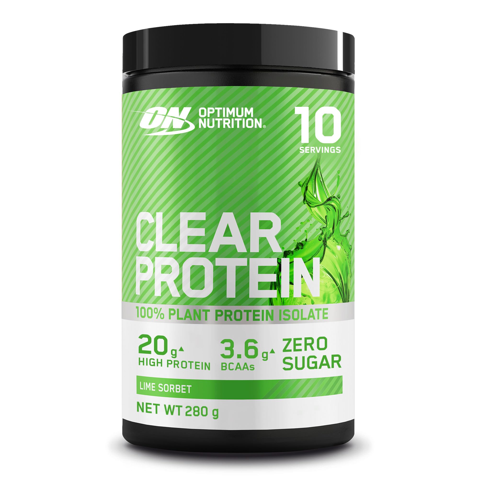 Optimum Nutrition Clear Protein 100% Plant Protein Isolate, Lime Sorbet Optimum Nutrition buy supplements canada