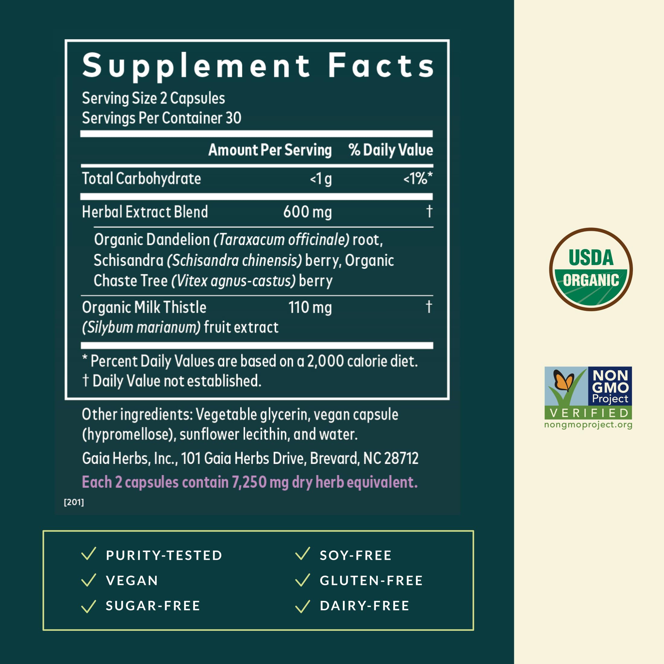 Gaia Herbs Period Cycle Support - Supports Hormone Balance & PMS Relief* - Herbal Supplement with Vitex Berry & Schisandra - Free from Gluten, Dairy & Soy - 60 Vegan Capsules (60 Servings) Gaia Herbs buy supplements canada
