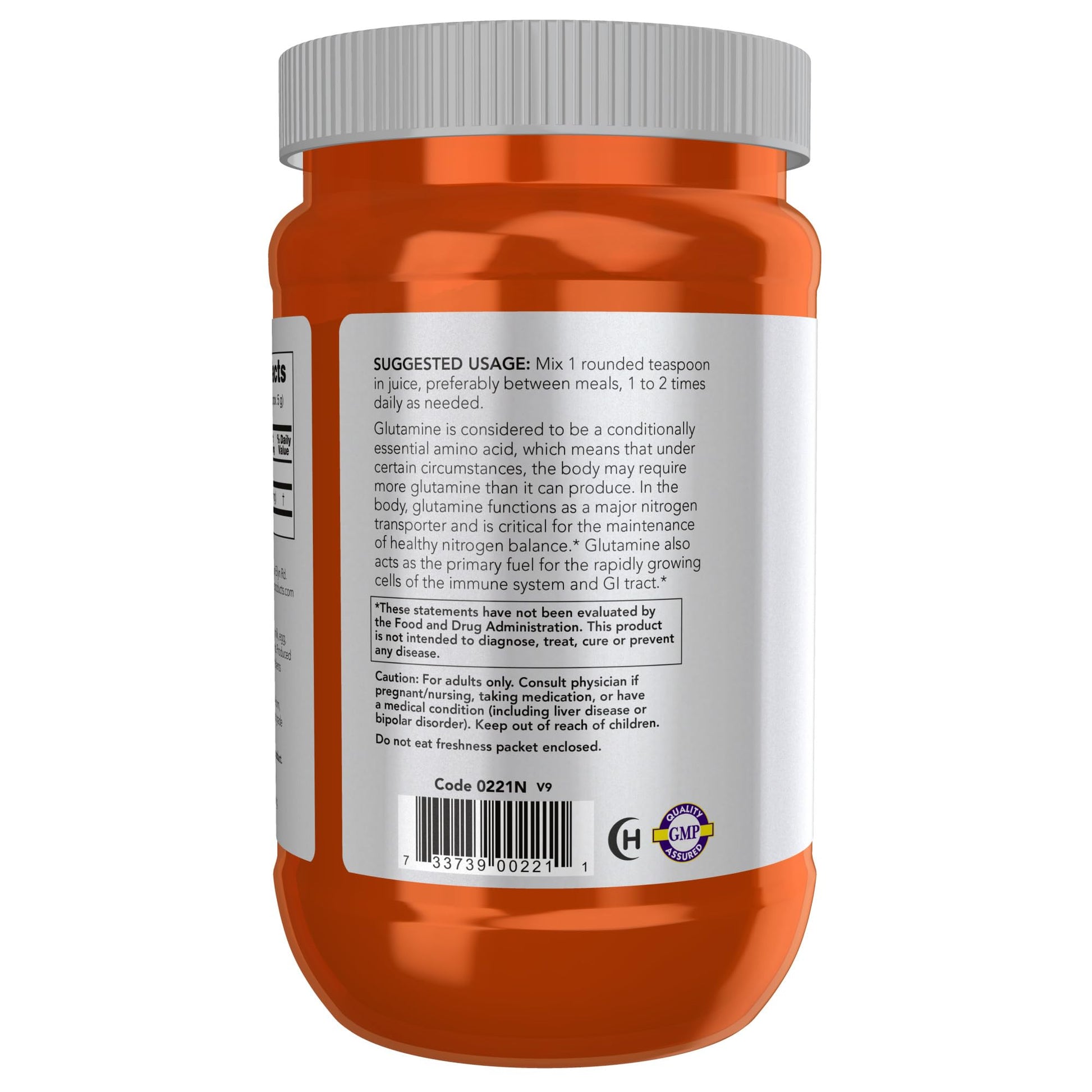 NOW Foods Sports Nutrition, L-Glutamine Pure Powder, Nitrogen Transporter*, Amino Acid, 1-Pound NOW Foods buy supplements canada