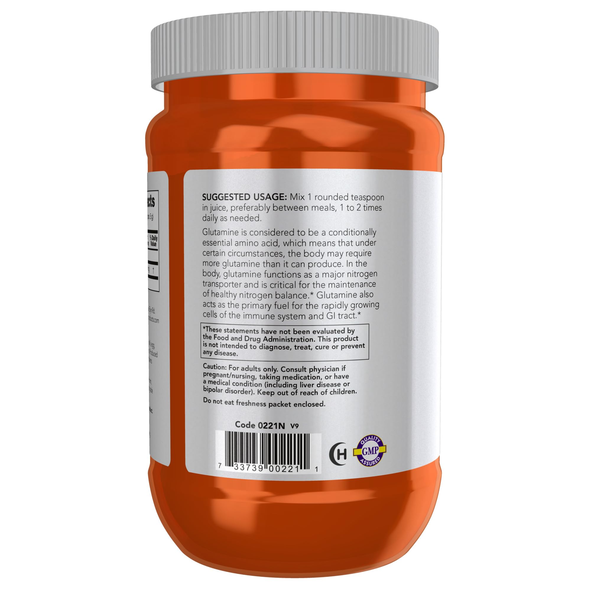 NOW Foods Sports Nutrition, L-Glutamine Pure Powder, Nitrogen Transporter*, Amino Acid, 1-Pound NOW Foods buy supplements canada