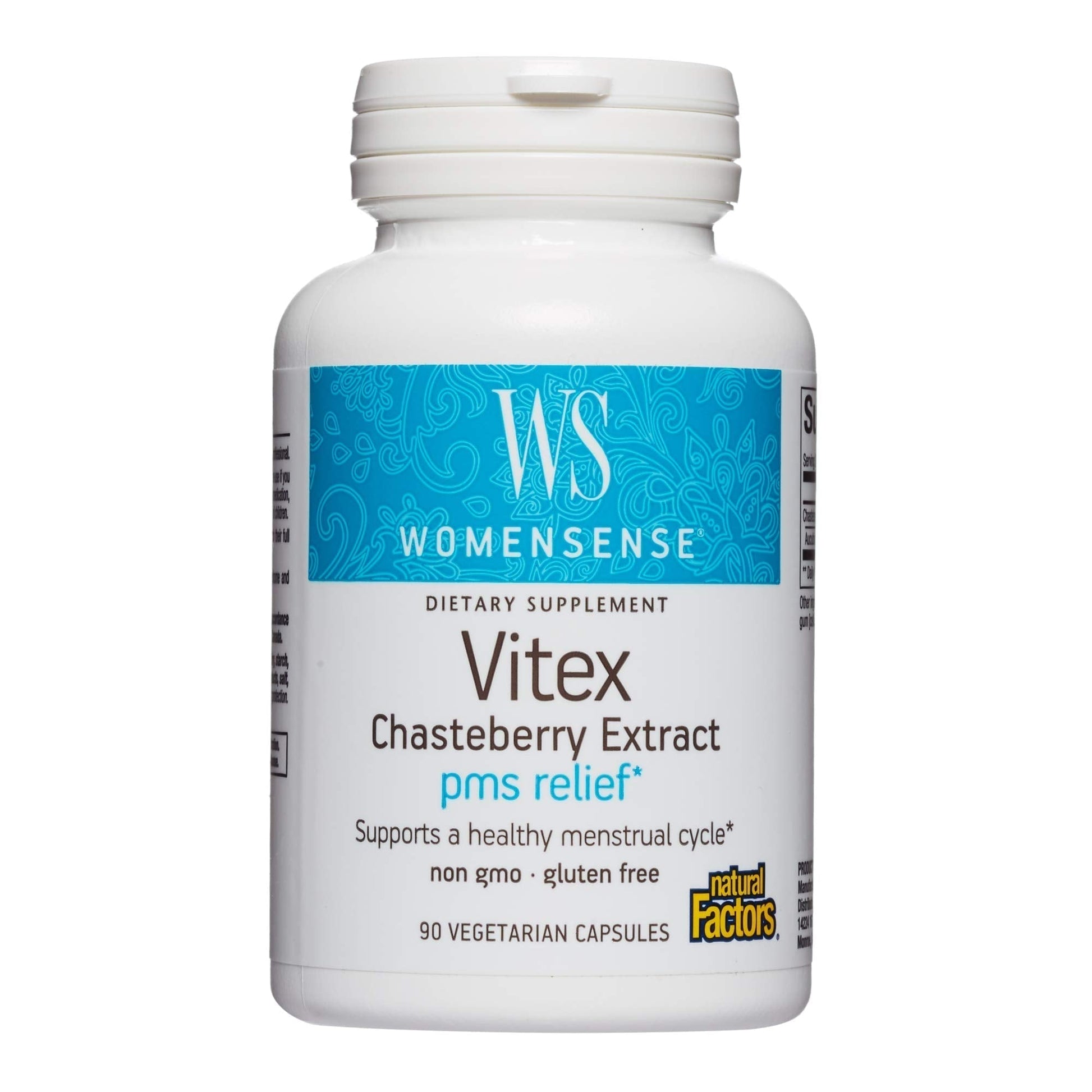 WomenSense by Natural Factors, Vitex Chasteberry Extract, Helps Sooth Symptoms of PMS and Menopause Natural Factors buy supplements canada