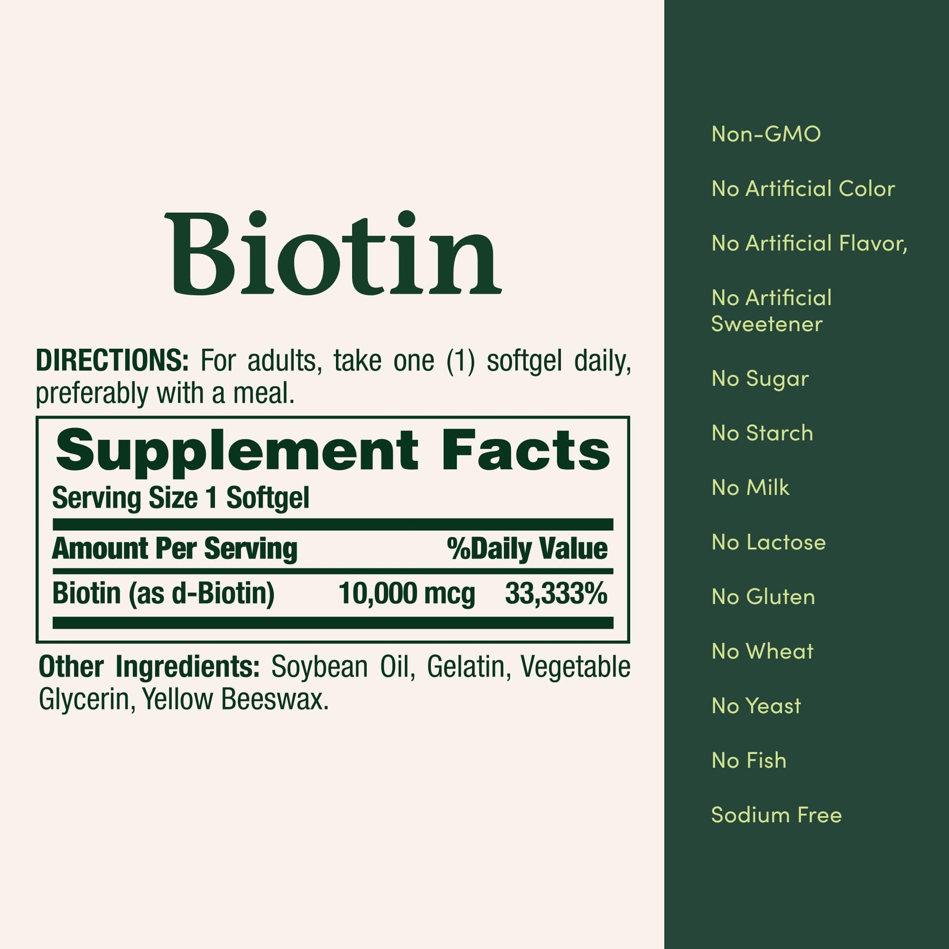 Nature's Bounty Biotin Hair Skin and Nails Vitamins, Supports Healthy Hair, Skin and Nails, 10,000 mcg, 120 Softgels (Pack of 1) Nature's Bounty buy supplements canada