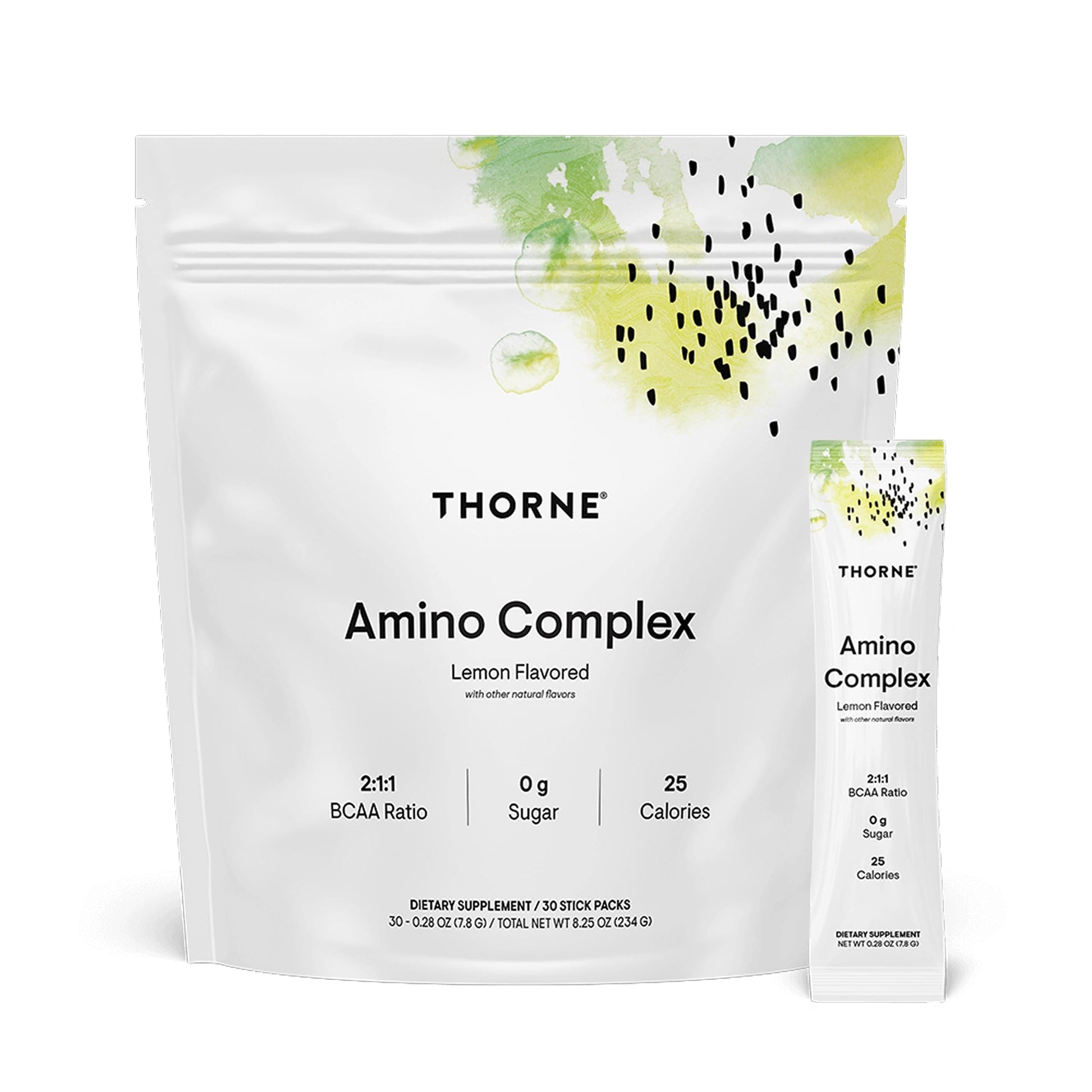 THORNE - Amino Complex - Clinically-Validated EAA and BCAA Powder for Pre or Post-Workout - Promotes Lean Muscle Mass & Exercise Recovery* - NSF Certified for Sport - 30 Servings - 8.25 Oz - Lemon THORNE buy supplements canada