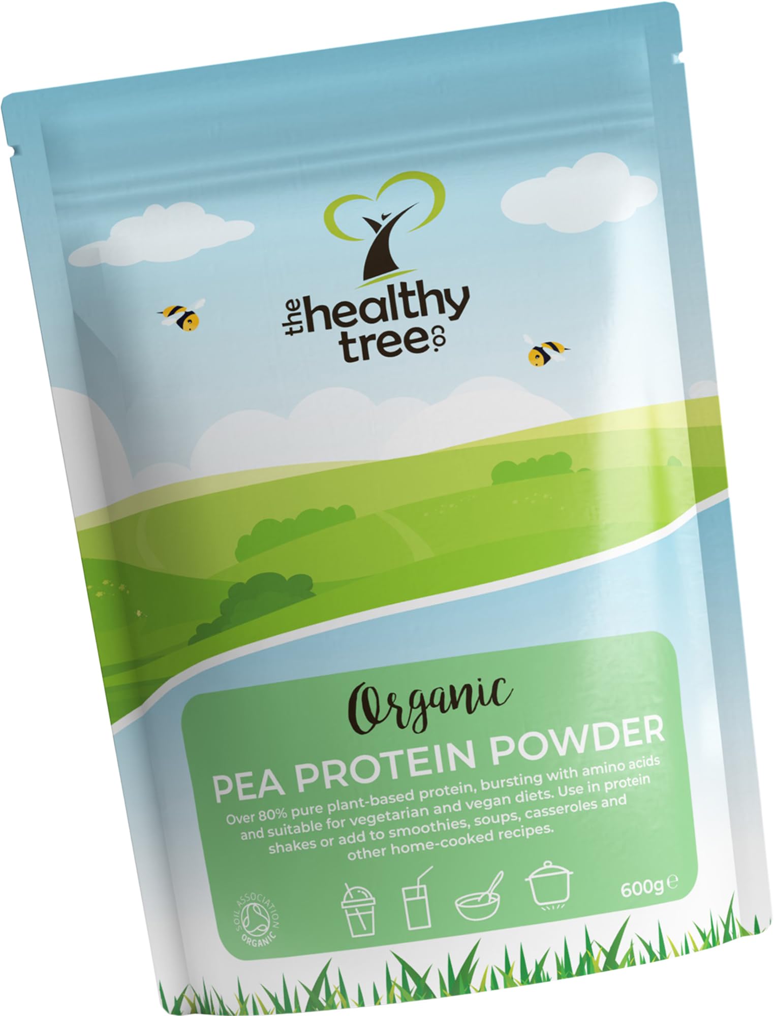 Organic Pea Protein Powder - European Vegan Protein Powder by TheHealthyTree Company TheHealthyTree Company buy supplements canada
