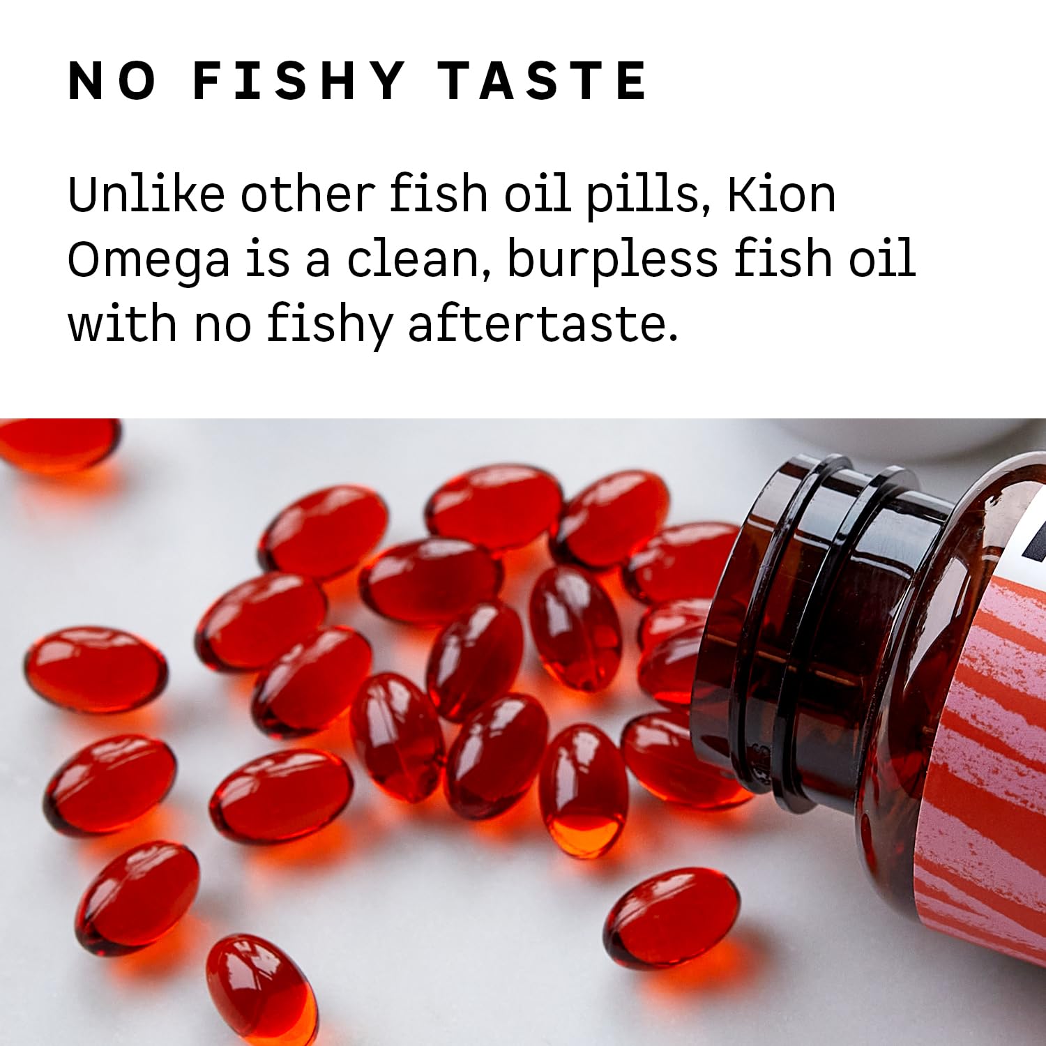 Kion Omega - Omega 3 Fatty Acid Supplements - DHA Supplements - Mini Fish Oil Softgels - Omega 3 DHA EPA Fish Oil Pills - Fish Oil 1,000 mg - 30 Servings Kion buy supplements canada