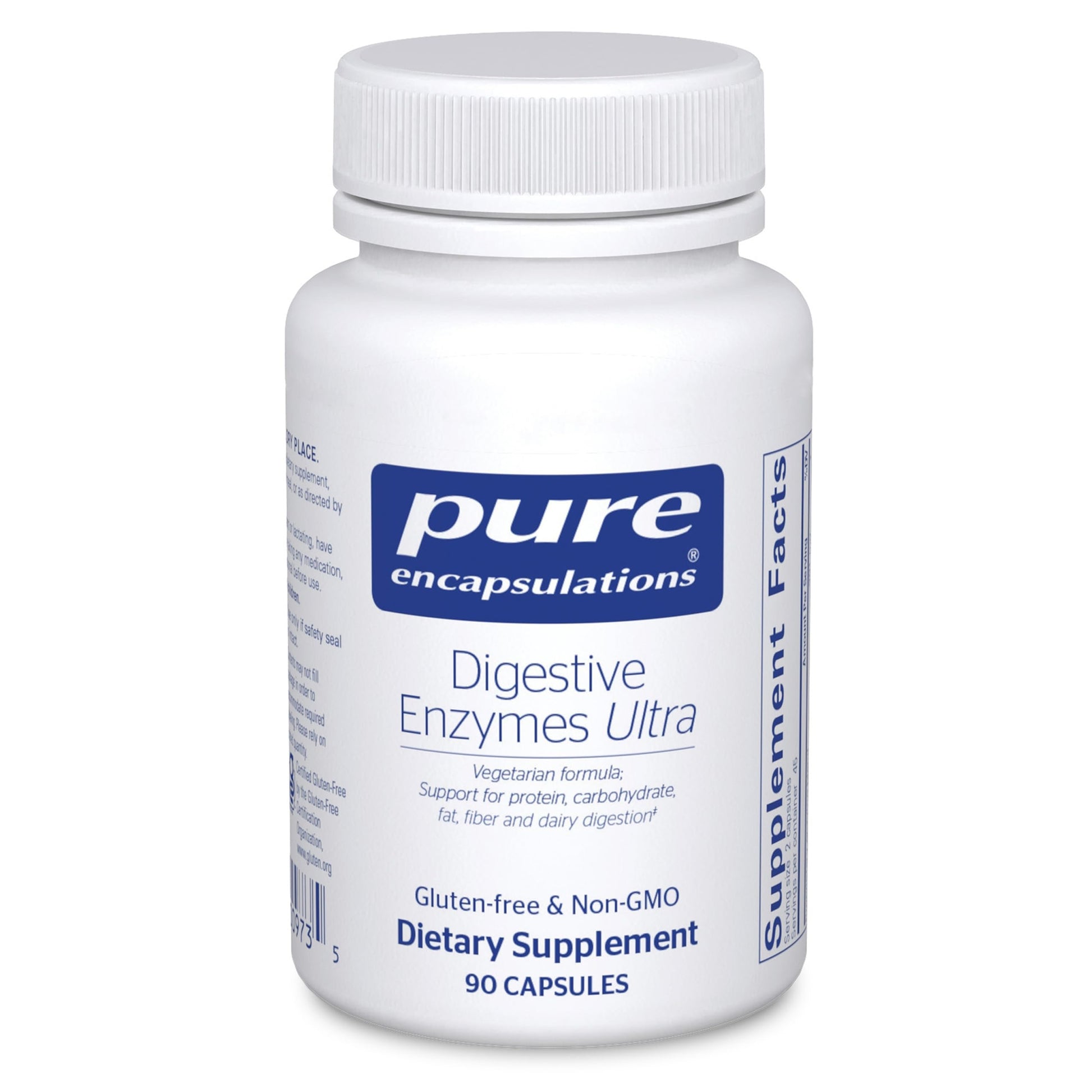 Pure Encapsulations Digestive Enzymes Ultra - Vegetarian Digestive Enzyme Supplement to Support Protein, Carb, Fiber, and Dairy Digestion* - 90 Capsules Pure Encapsulations buy supplements canada