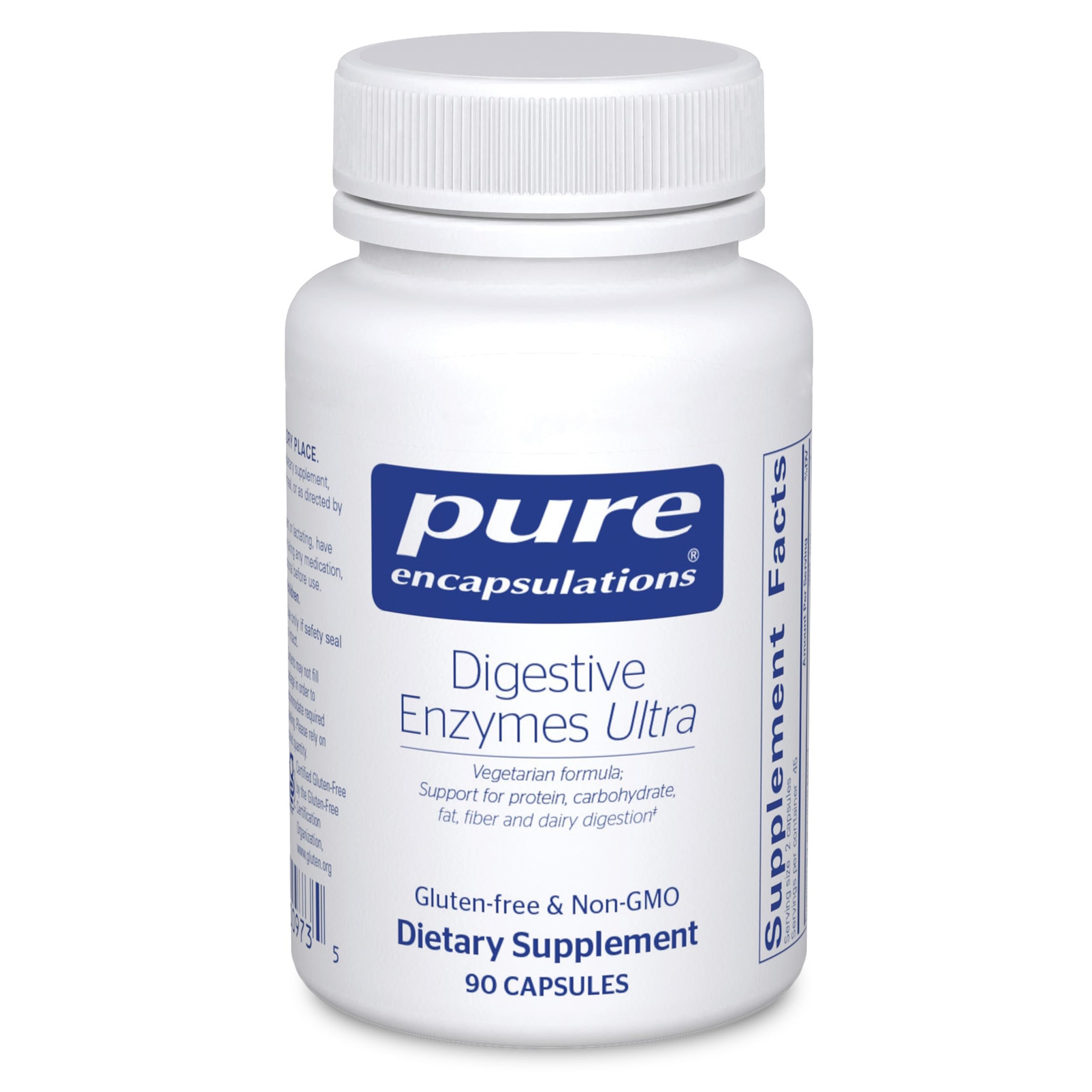 Pure Encapsulations Digestive Enzymes Ultra - Vegetarian Digestive Enzyme Supplement to Support Protein, Carb, Fiber, and Dairy Digestion* - 90 Capsules Pure Encapsulations buy supplements canada