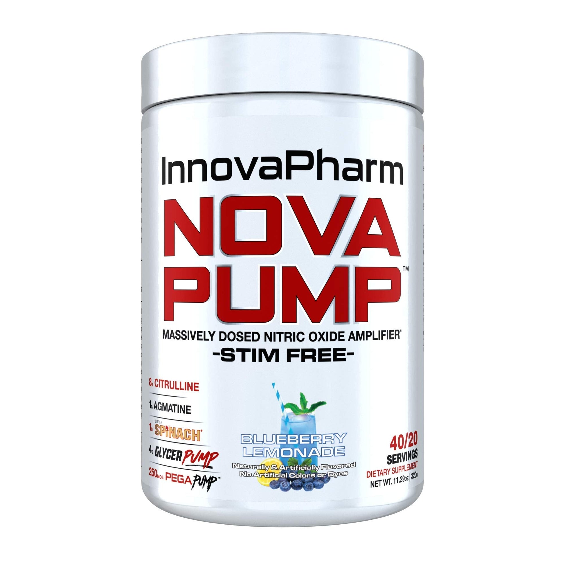 NOVAPUMP (Blueberry Lemonade) 11.29 ounces InnovaPharm buy supplements canada
