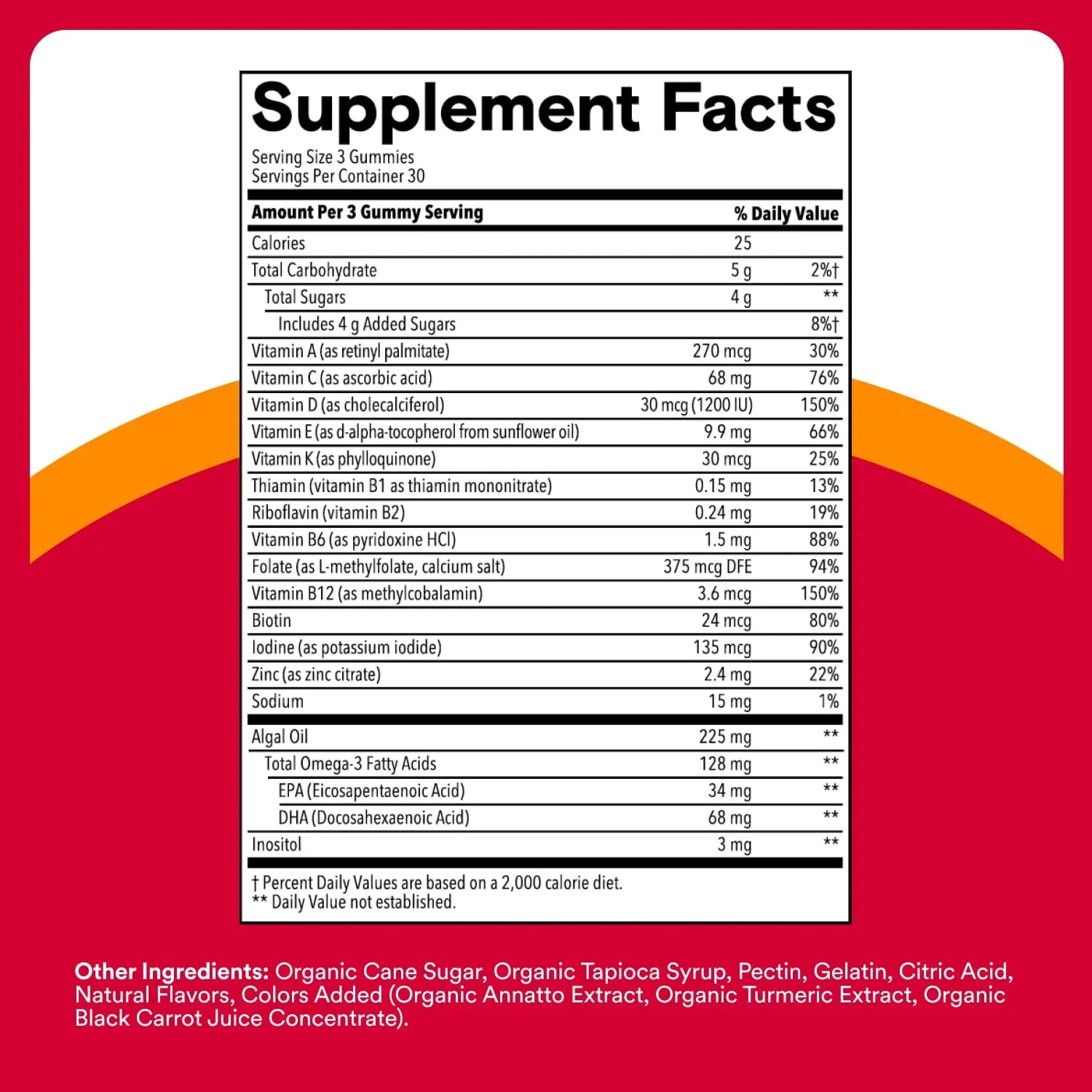 SmartyPants Multivitamin for Men & Women - Improved Formula: Multivitamin Gummies with Omega 3 (DHA/EPA) SmartyPants buy supplements canada