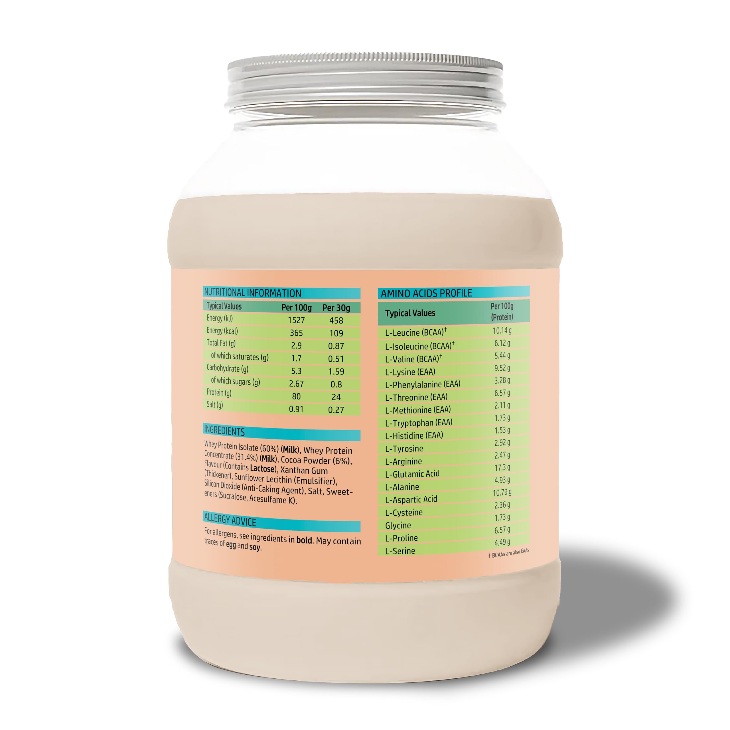NutriVolv Whey Protein Isolate & Concentrate Powder | Milk Chocolate Flavour 900g NutriVolv buy supplements canada