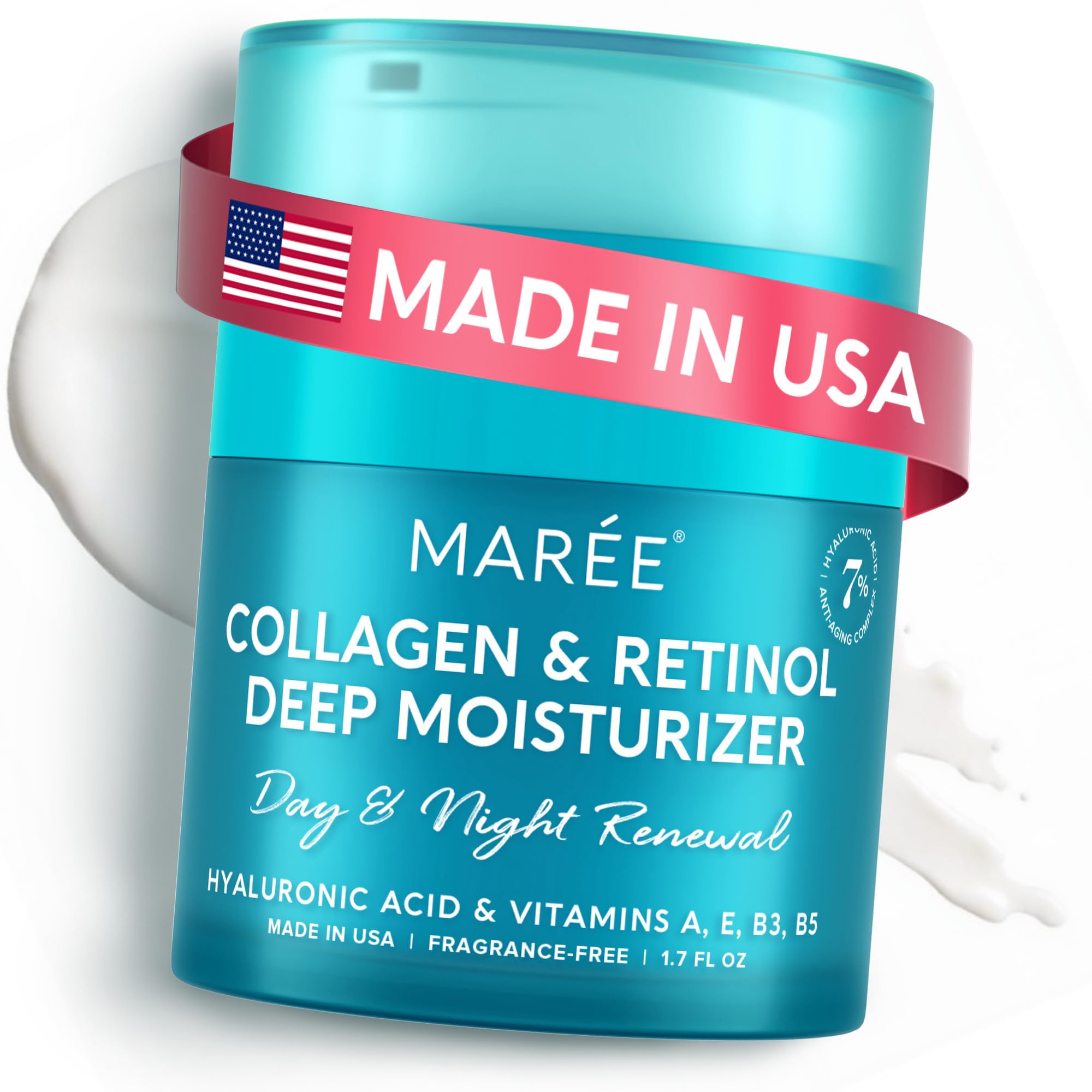 MAREE Face Moisturizer Retinol Cream for Face – Daily Wrinkle Cream for Women – Anti-Aging Face Cream – Facial Moisturizer with Collagen MAREE buy supplements canada