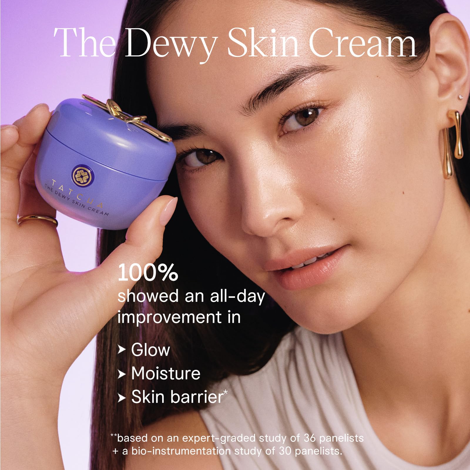 TATCHA The Dewy Skin Cream | Rich Face Cream to Hydrate, Plump and Protect Dry and Combo Skin, 50 ml | 1.7 oz TATCHA buy supplements canada