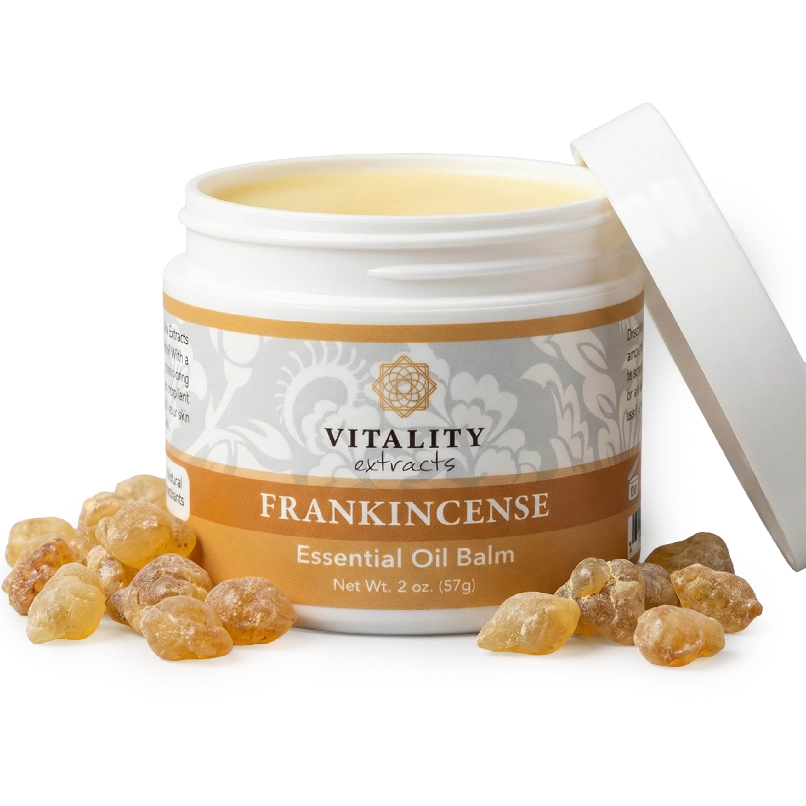 Vitality Extracts Frankincense Balm - 2oz, Boswellia Serrata, Beeswax, Olive Oil, Moisturizer for Dry, Cracked Skin, All Skin Types Vitality buy supplements canada