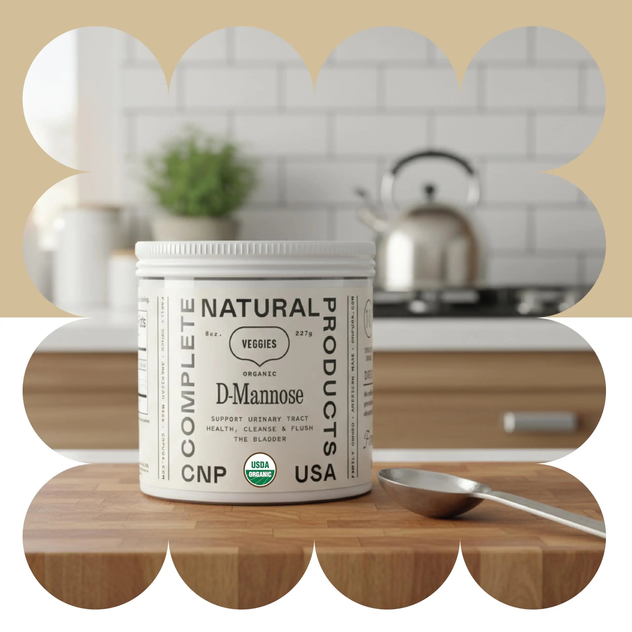 CNP Organic D Mannose Powder 2000mg - Powder D Mannose Supplement for UTI Support, Pure D-Mannose Powder from Guar Beans, Vegan Non GMO Clean Formula, Bladder Urinary Tract Health Supplement Use Complete Natural Products buy supplements canada