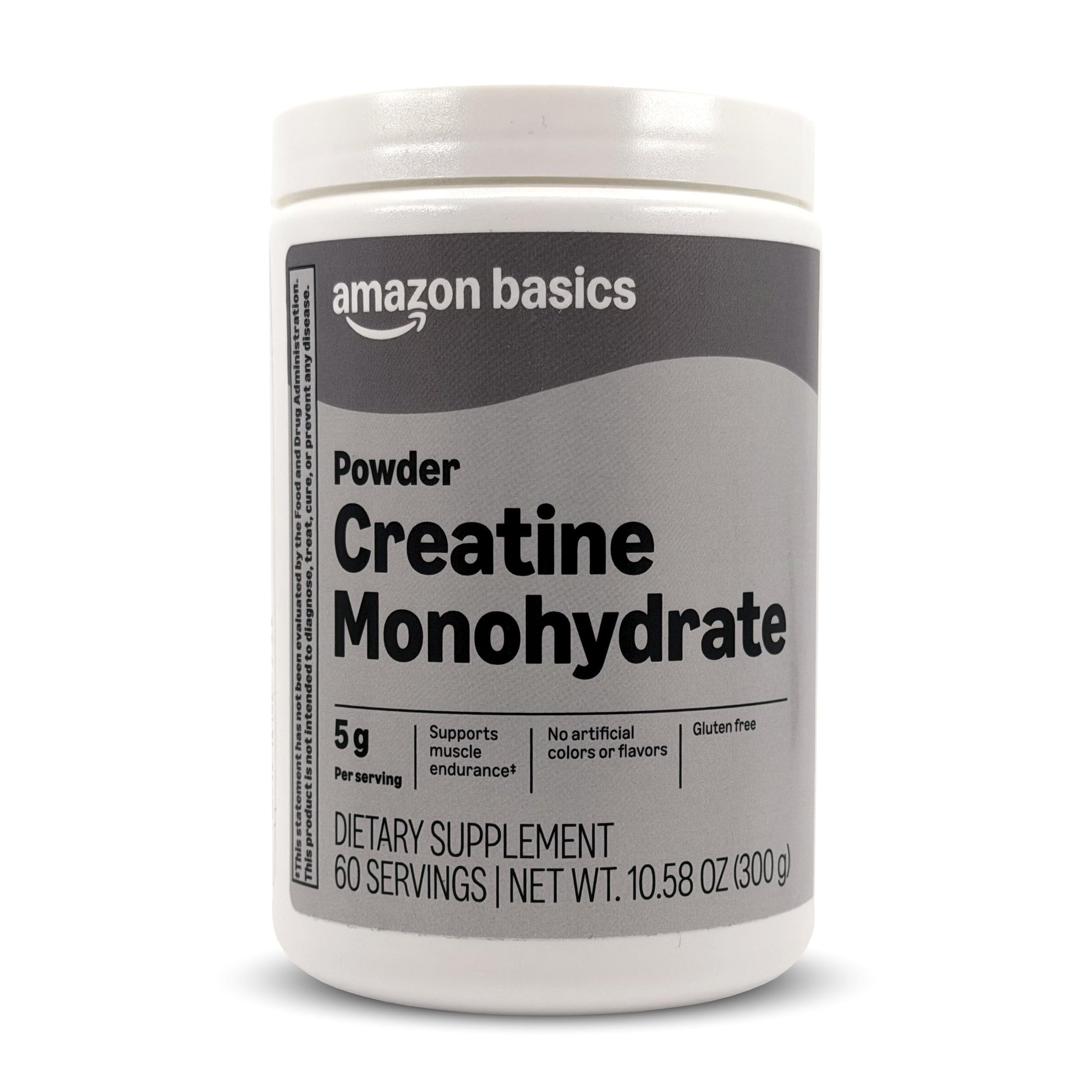 Amazon Basics Creatine Monohydrate Powder, 10.58 oz, 60 Servings Amazon Basics buy supplements canada