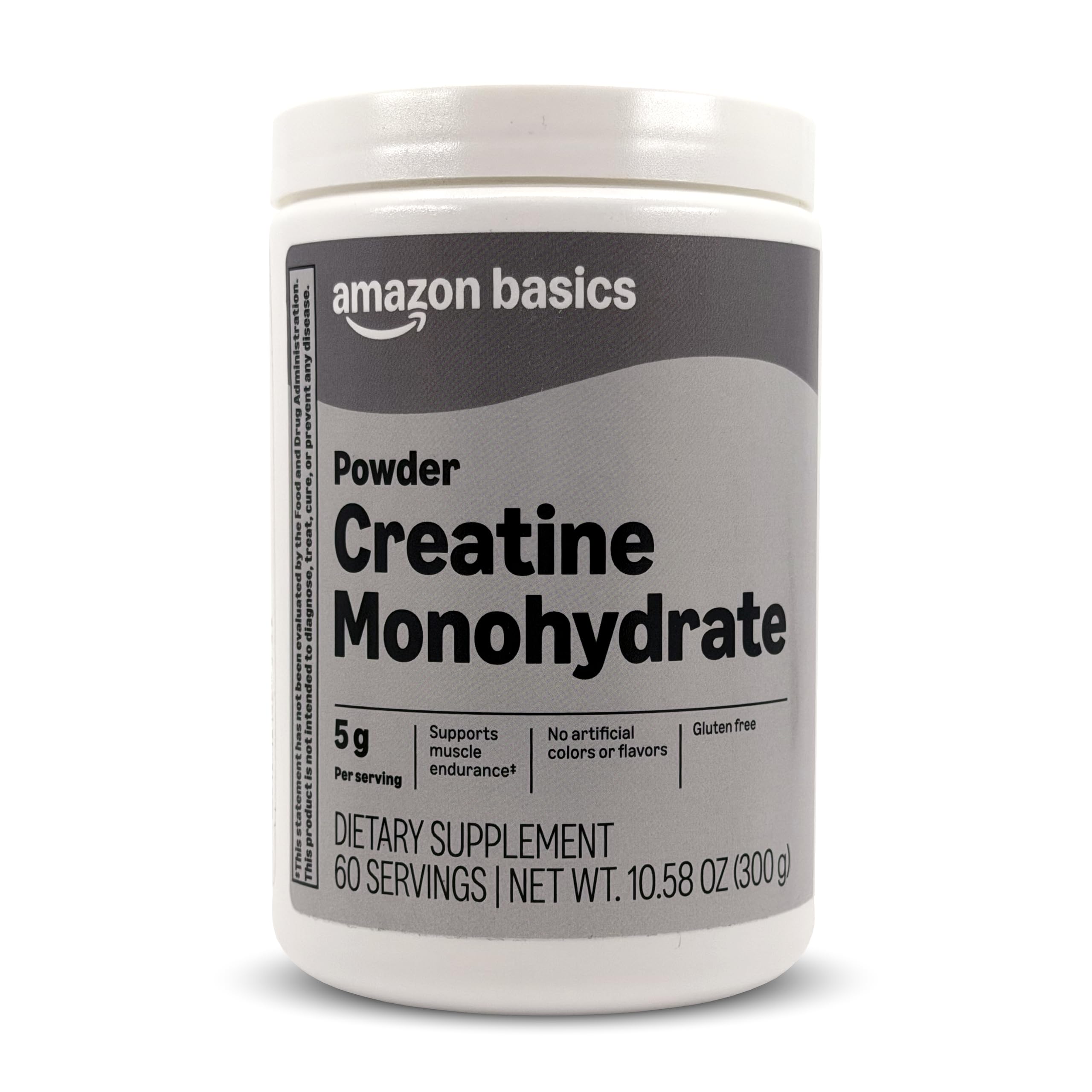 Amazon Basics Creatine Monohydrate Powder, 10.58 oz, 60 Servings Amazon Basics buy supplements canada
