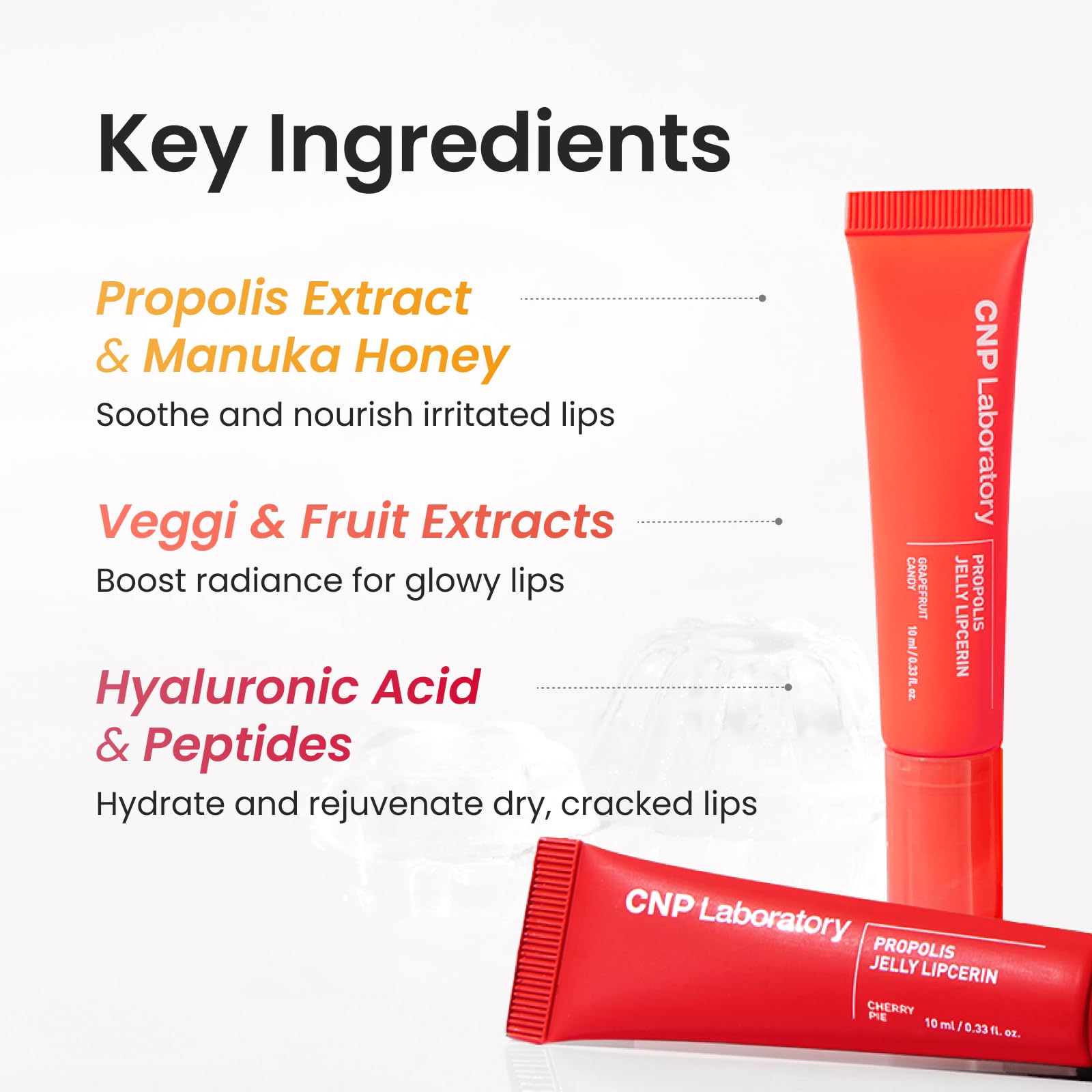 CNP Propolis Jelly Lipcerin™ - 01 Honey Cake, Hydrating Lip Balm & Gloss with Manuka Honey + Hyaluronic Acid, Stocking Stuffers, Gifts for Women, 0.3 fl.oz. CNP buy supplements canada
