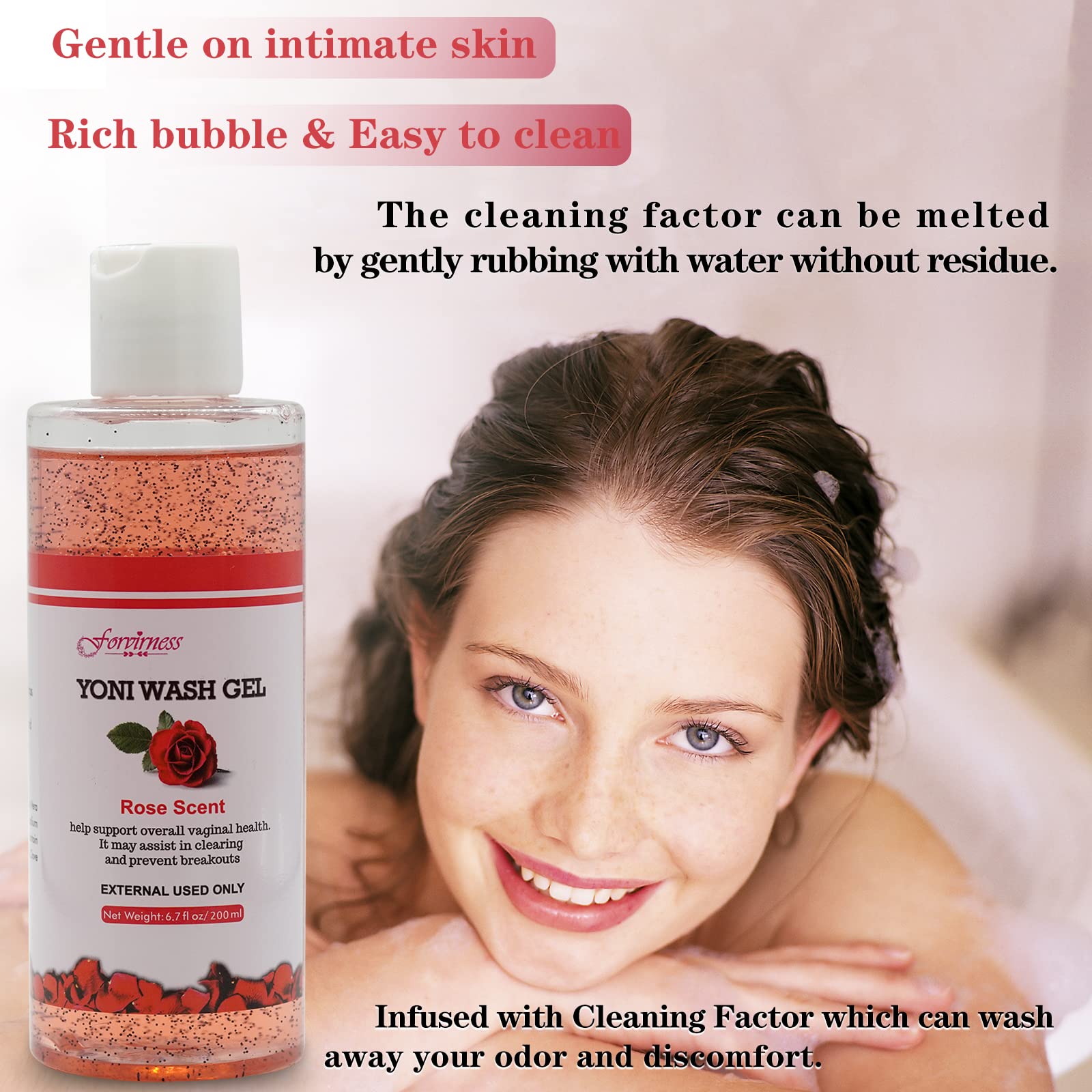 forvirness Feminine Wash with Cleaning Factor, Vaginal Wash - Clean, Remove Odor, pH Balance forvirness buy supplements canada