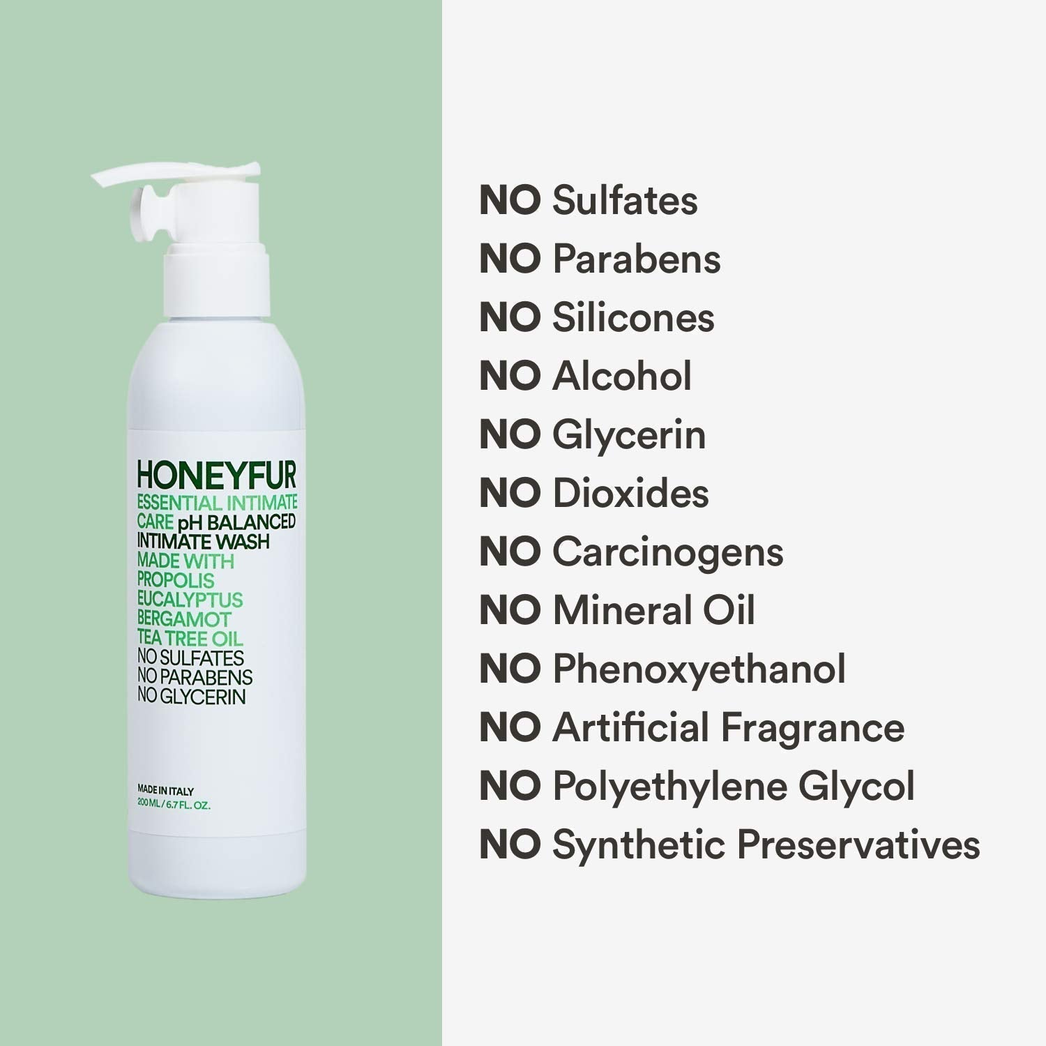 HONEYFUR pH Balanced Natural Feminine Wash For Sensitive Skin – Sulfates & Paraben Free HONEYFUR buy supplements canada