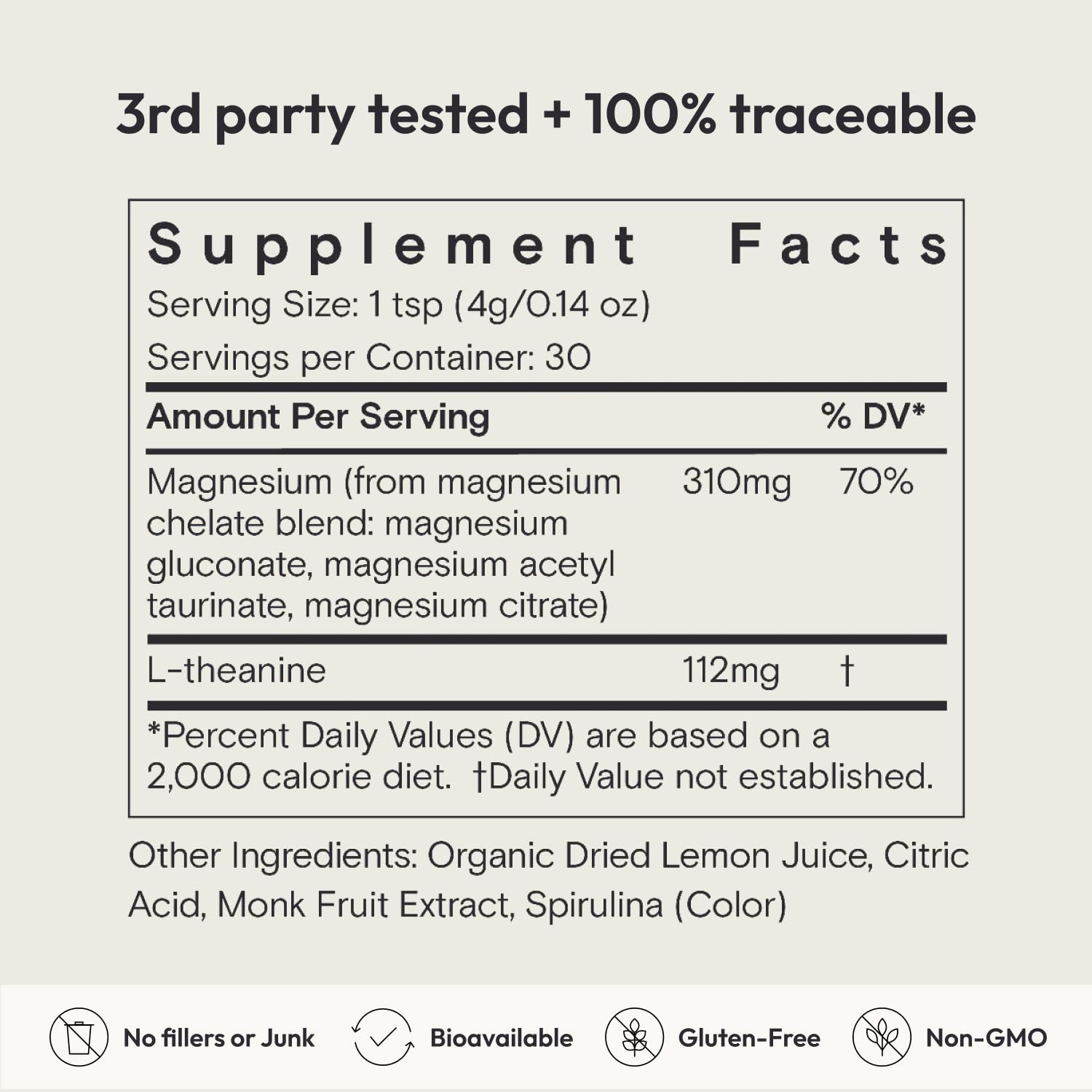 Moon Juice Magnesi-Om Magnesium Powder Supplement - Chelated Magnesium Complex + L-Theanine Blend for Rest, Relaxation & Regularity - Vegan, Non-GMO & No Sugar, Blue Lemon, 4.2 oz, 30 Servings Moon Juice buy supplements canada