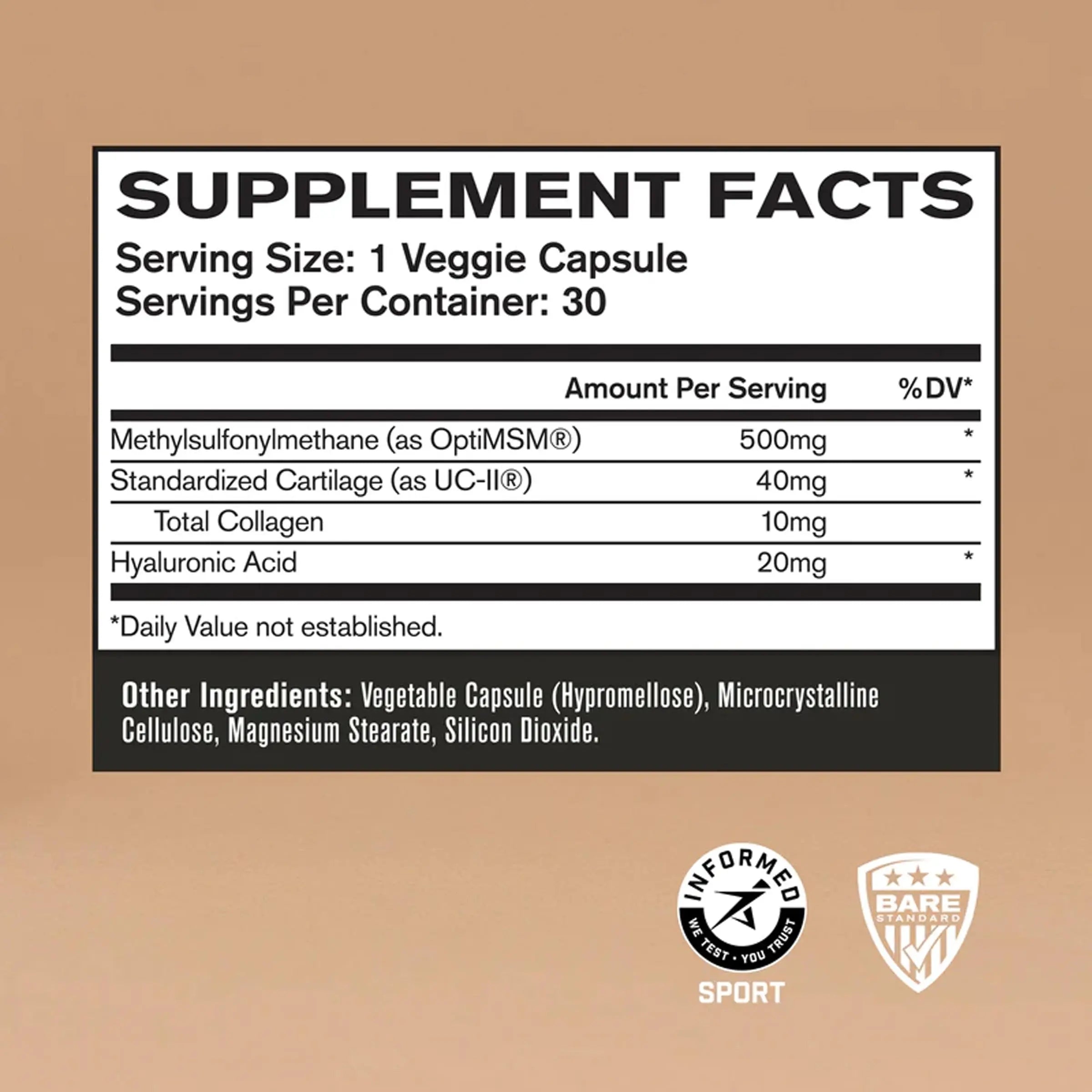 BARE PERFORMANCE NUTRITION BPN Strong Multi-Vitamin & Strong Joints Bundle BARE PERFORMANCE NUTRITION buy supplements canada