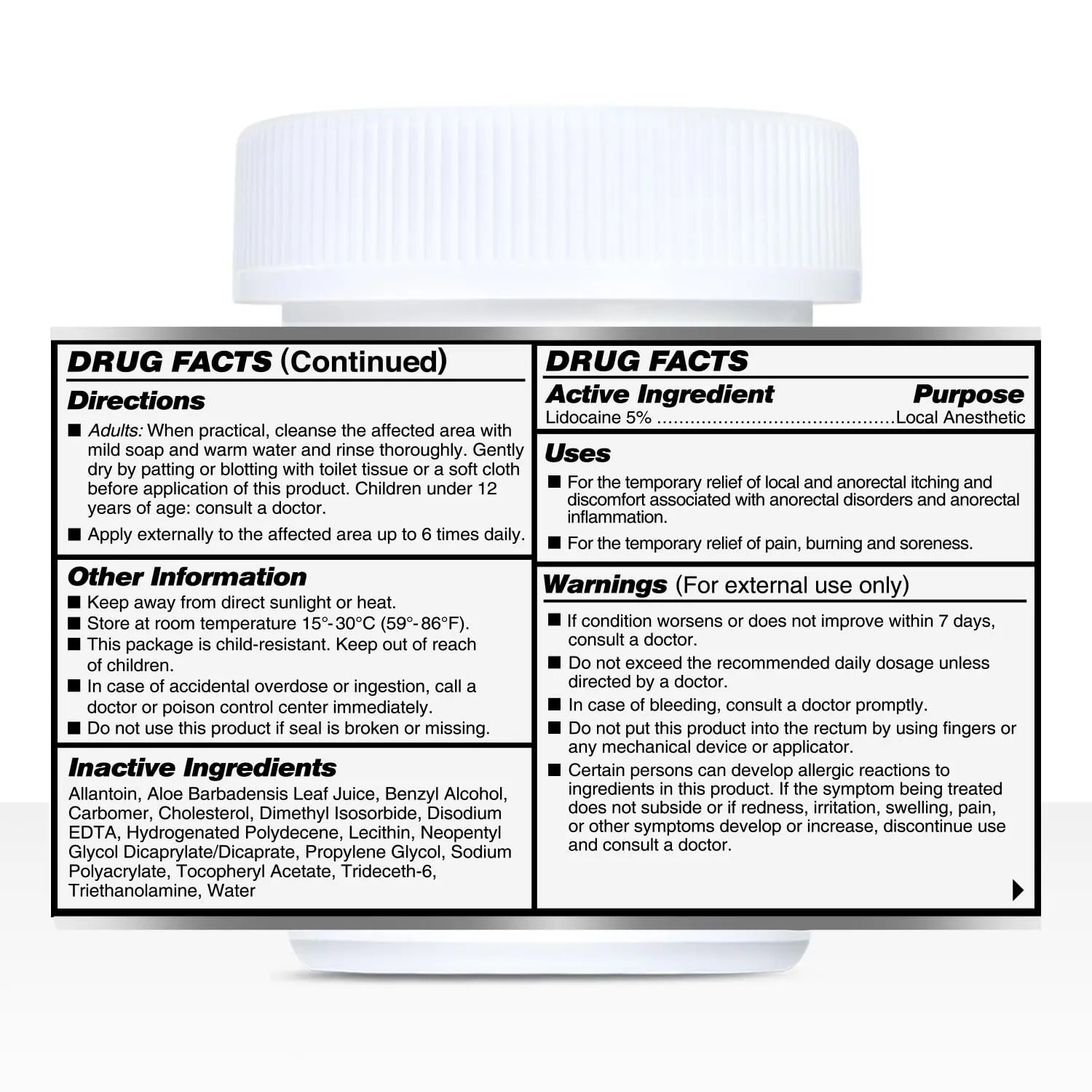 Quick Numb 5% Lidocaine Cream Maximum Strength Liposomal, Fast Itch Burn Pain Relief Cream with Aloe Allantoin Vitamin E, Gentle on Skin Support Healing Hemorrhoid Treatment 1.25 oz Clinical Resolution buy supplements canada