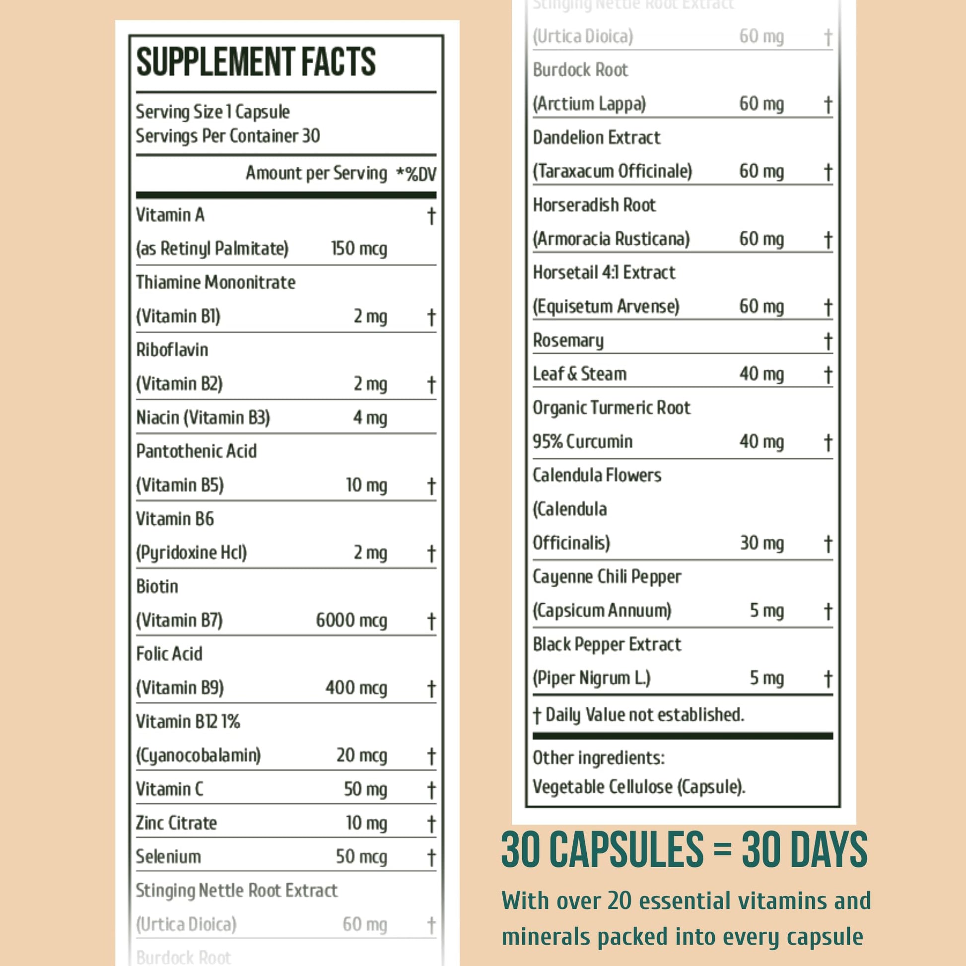 Project Anti-Aging Menopause Hair Don’t Care – Hair Growth Vitamins for Women 40+ to Support Thinning, Volume, Skin & Nails – Nutrient-Rich Supplement for Stronger, Fuller – Visible Results Project Anti-Aging buy supplements canada